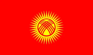 Flag of Kyrgyzstan