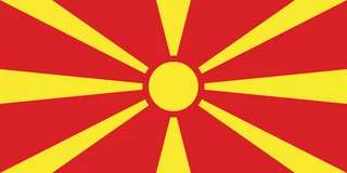 Flag of North Macedonia