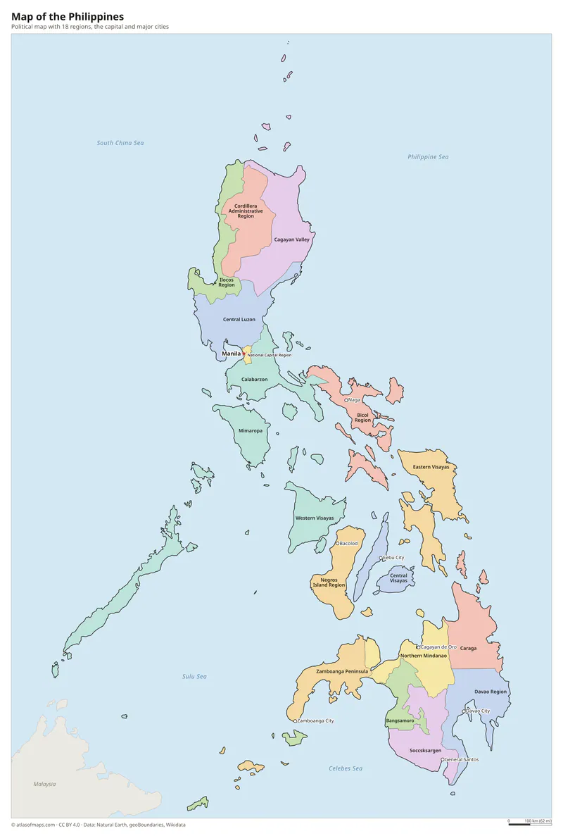 Map of the Philippines