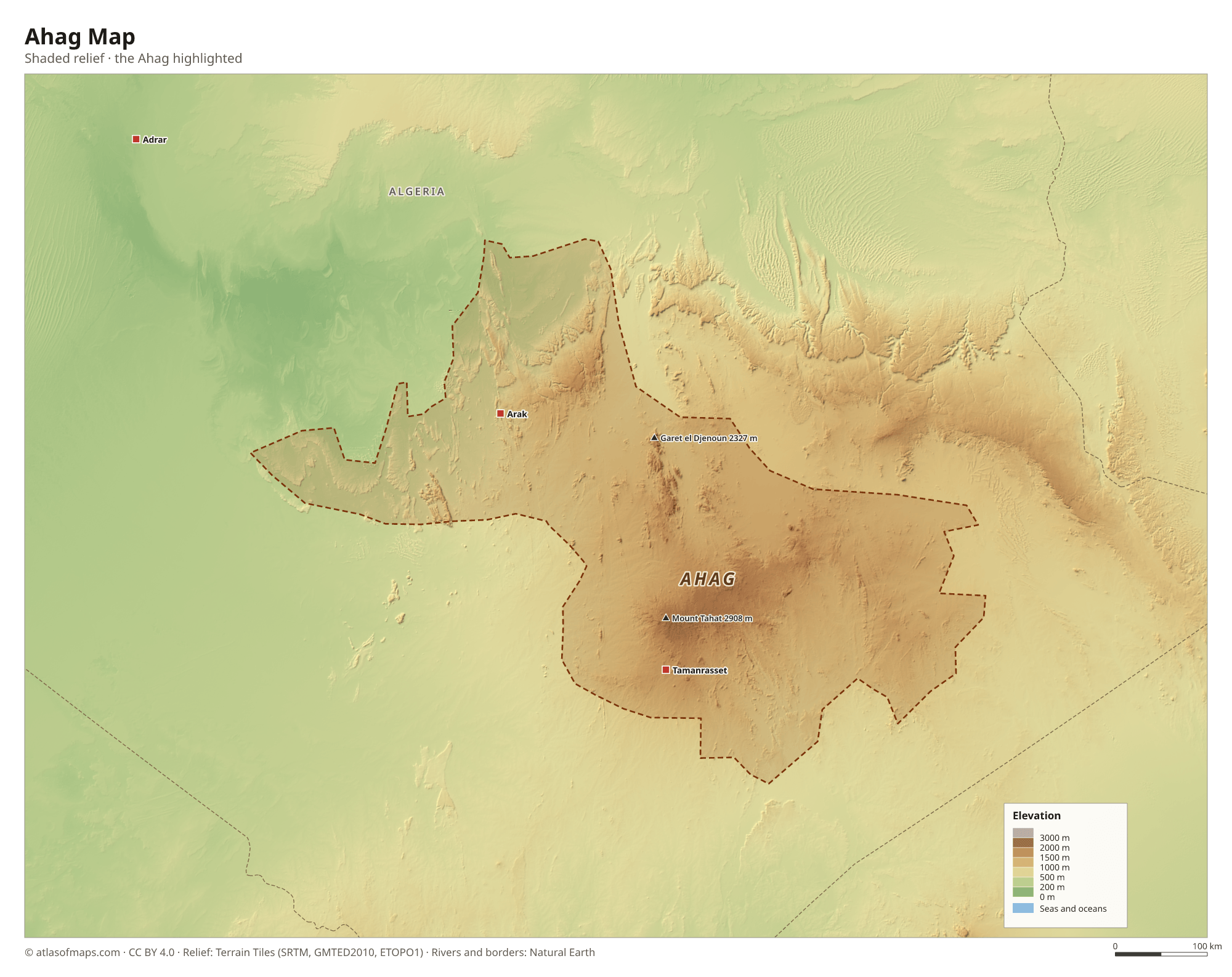 Ahag Map