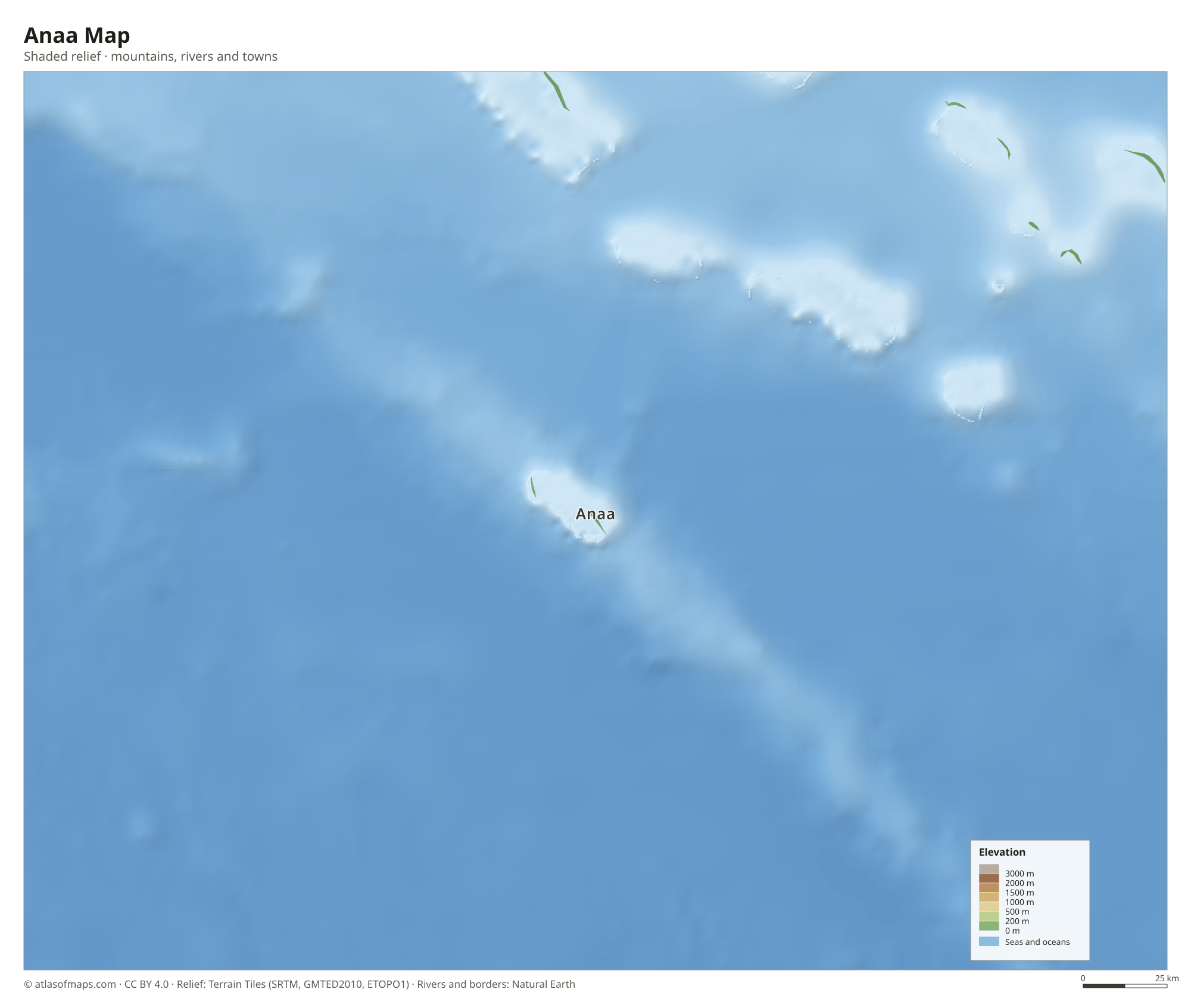 Anaa Map
