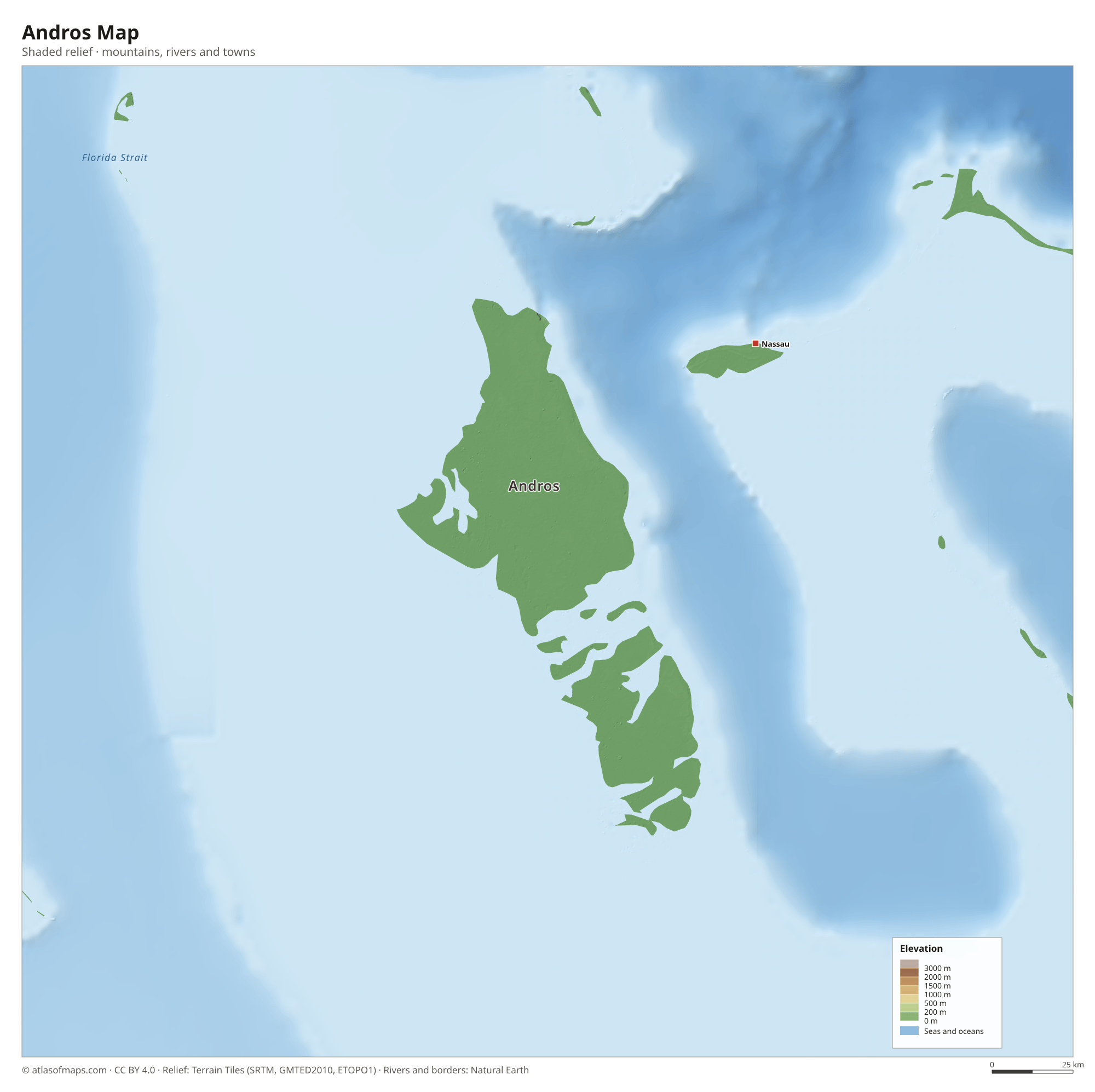 Andros Map