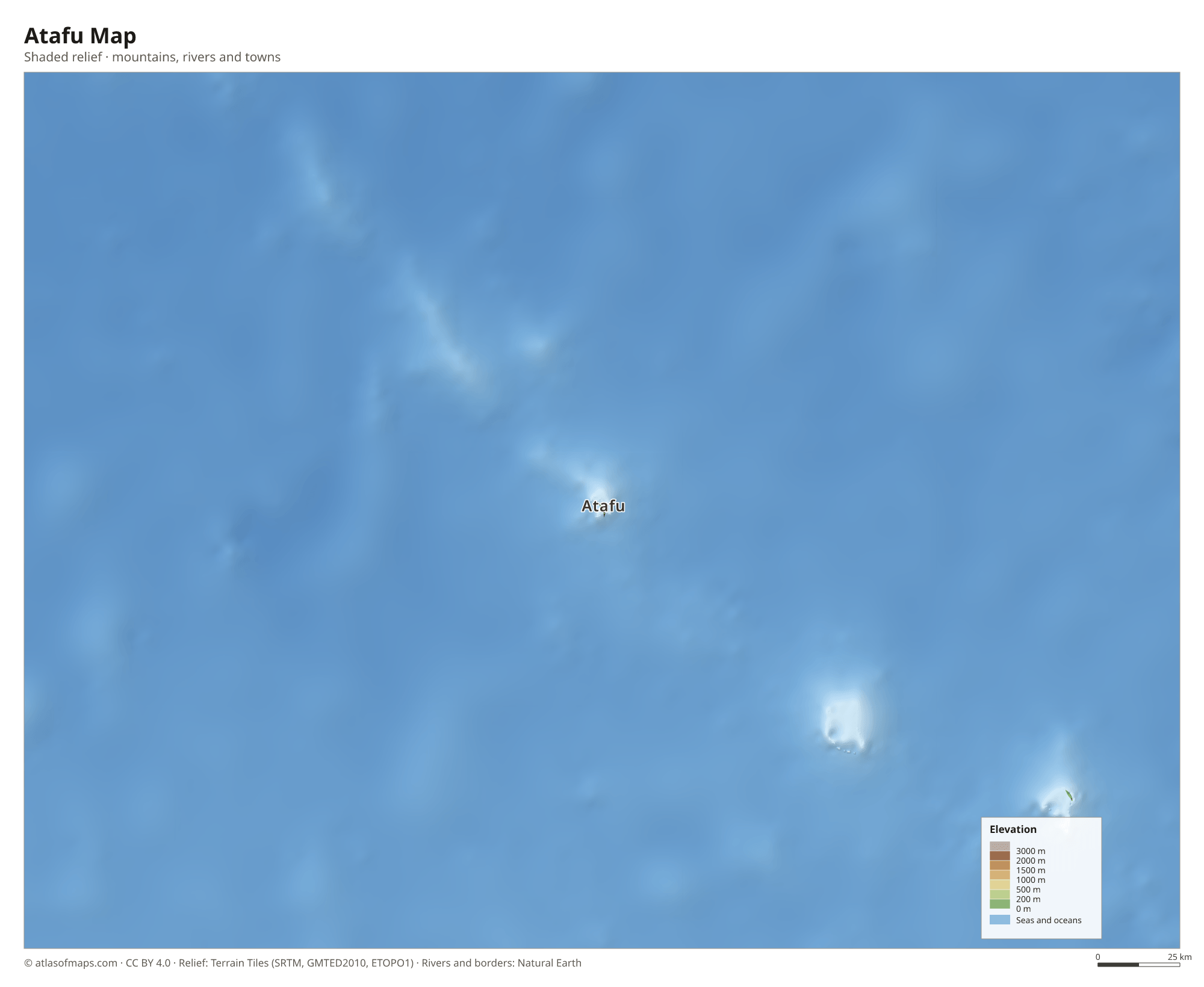 Atafu Map