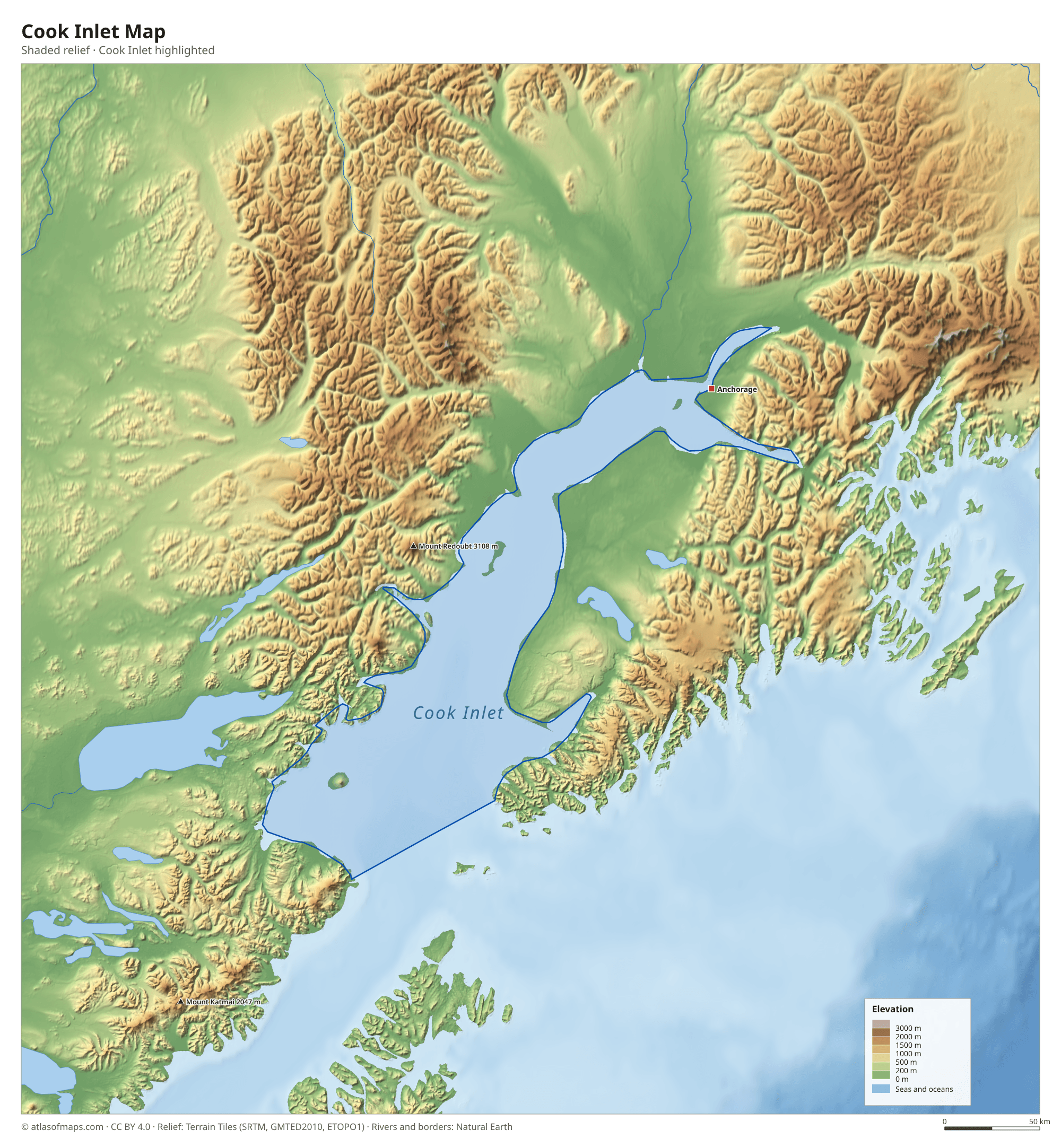 Cook Inlet Map