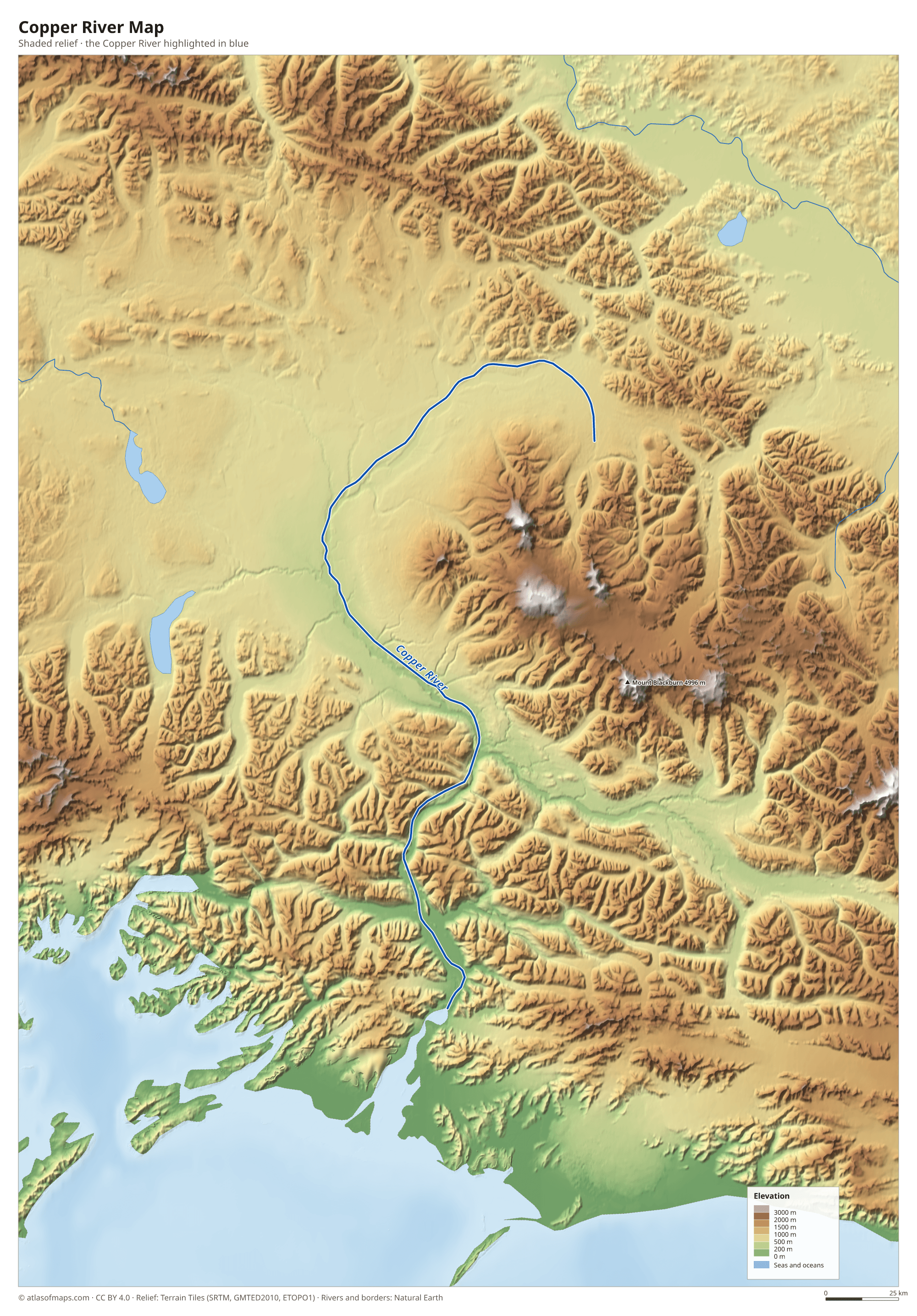 Copper River Map