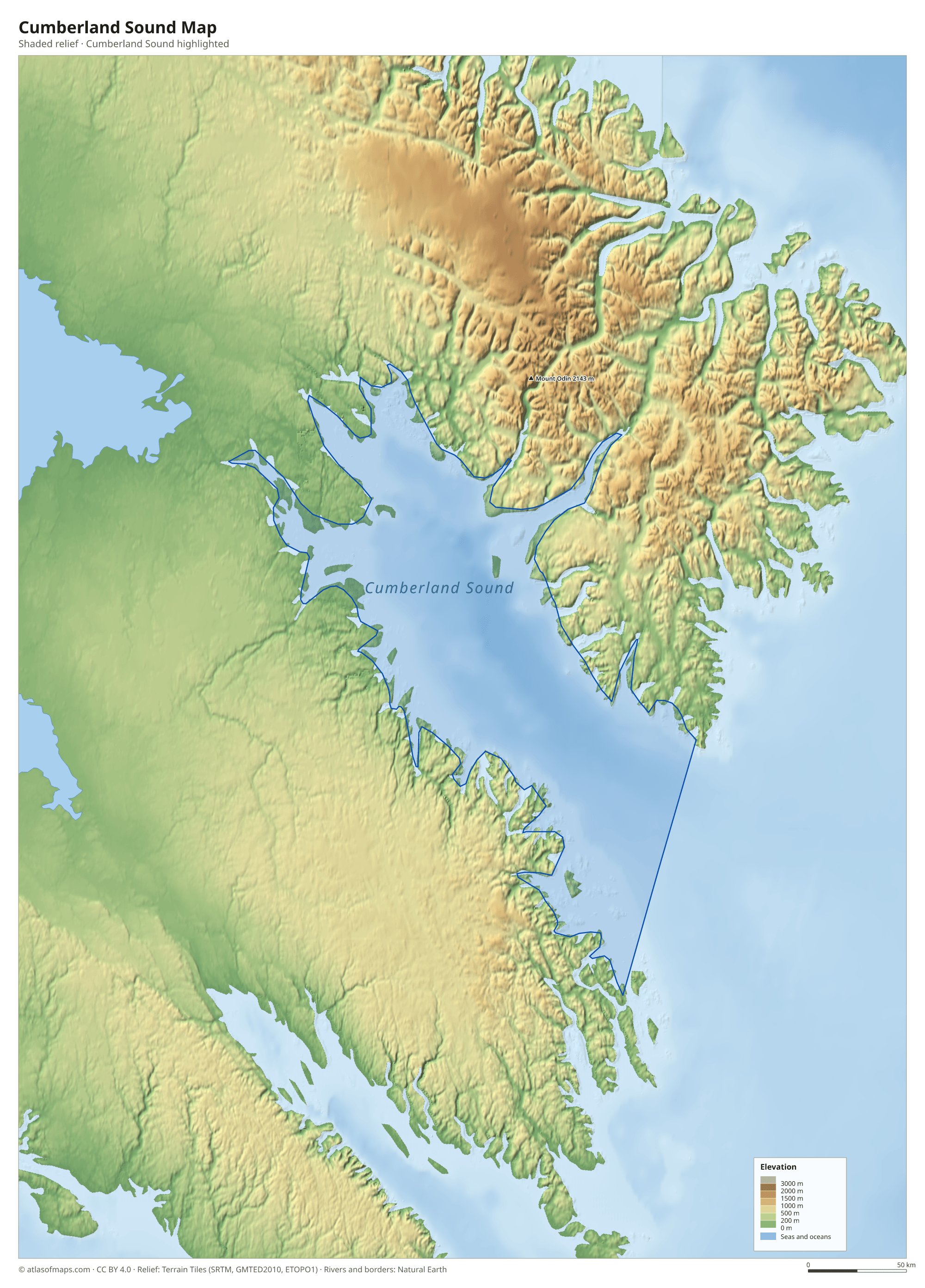 Cumberland Sound Map