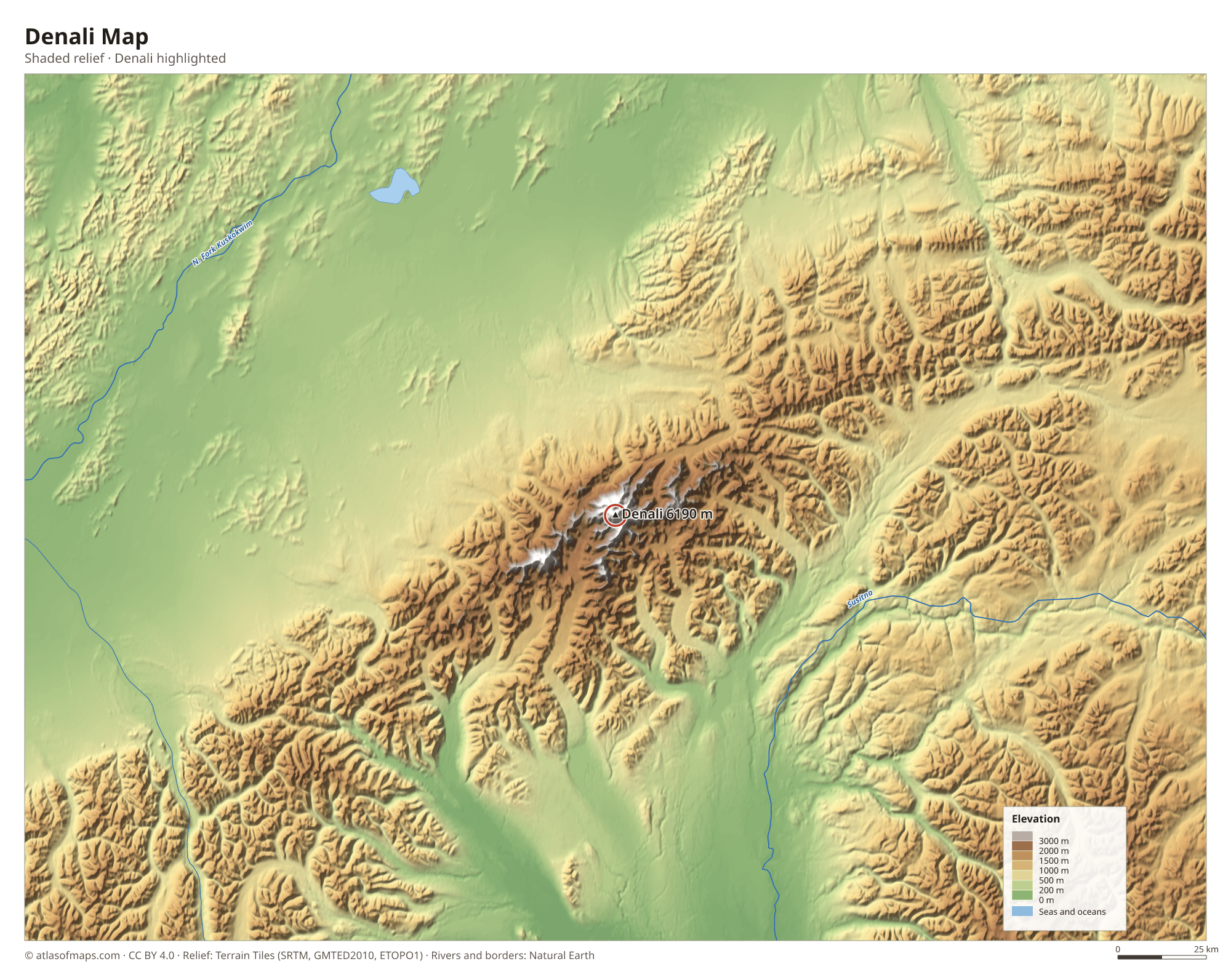 Denali Map