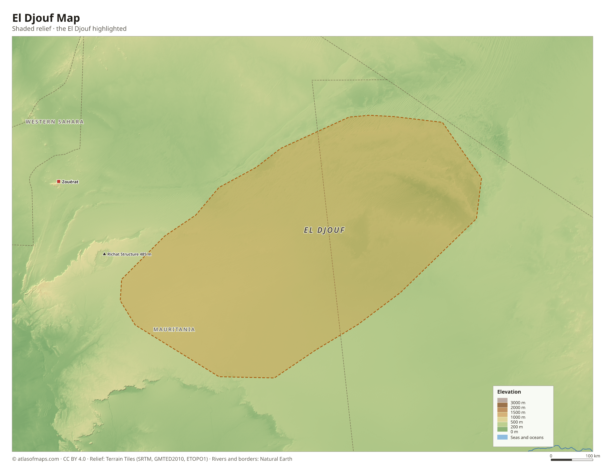 El Djouf Map