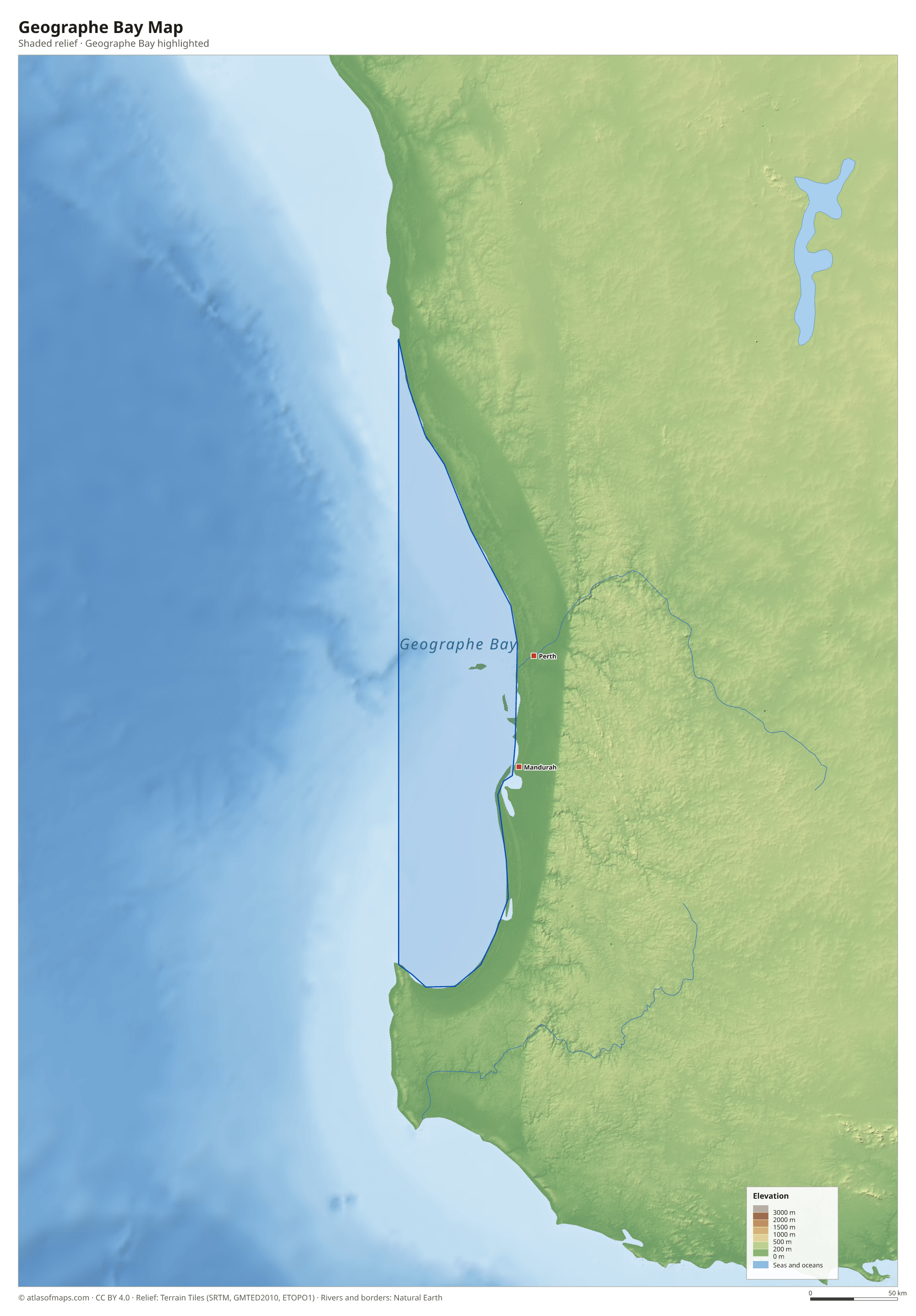 Geographe Bay Map