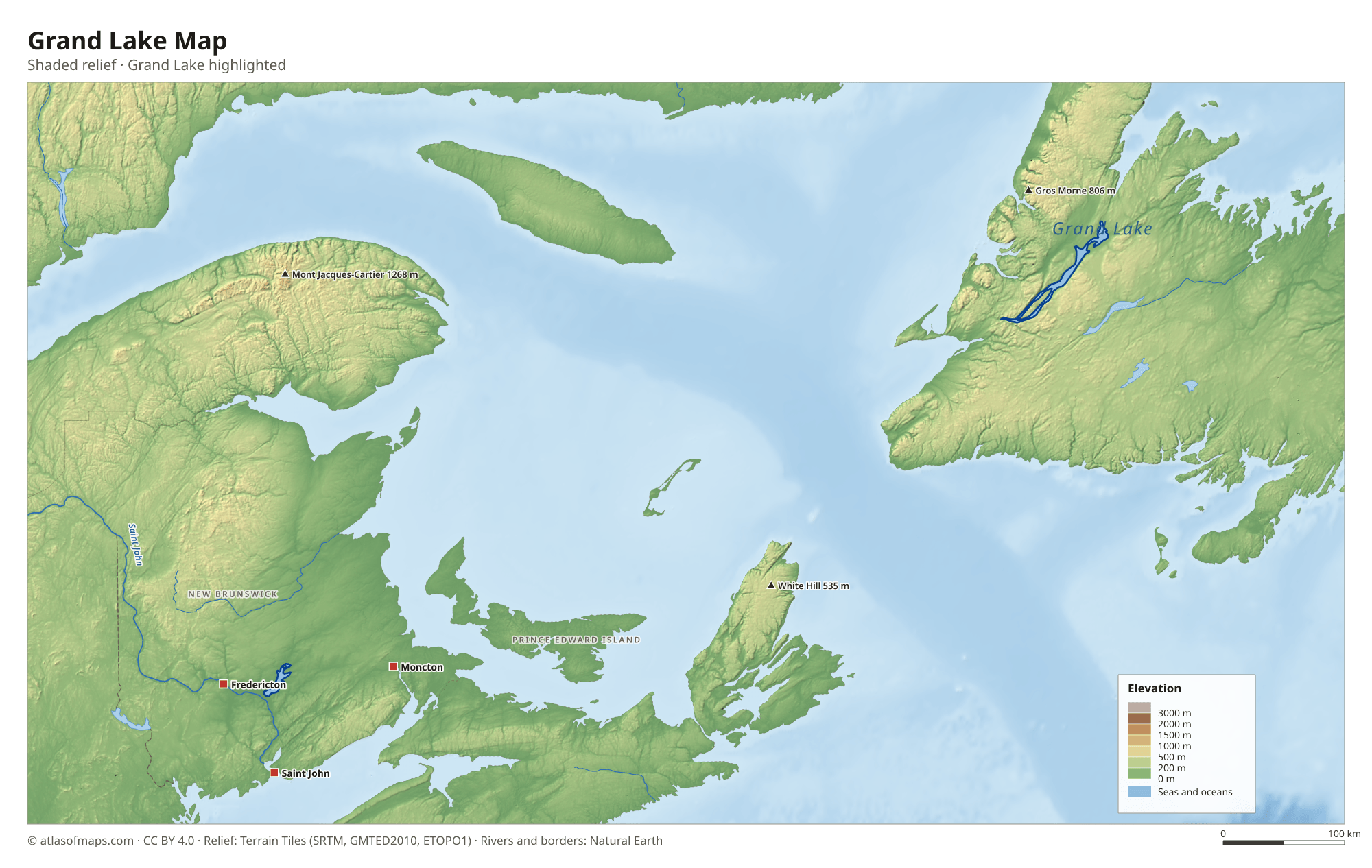 Grand Lake Map