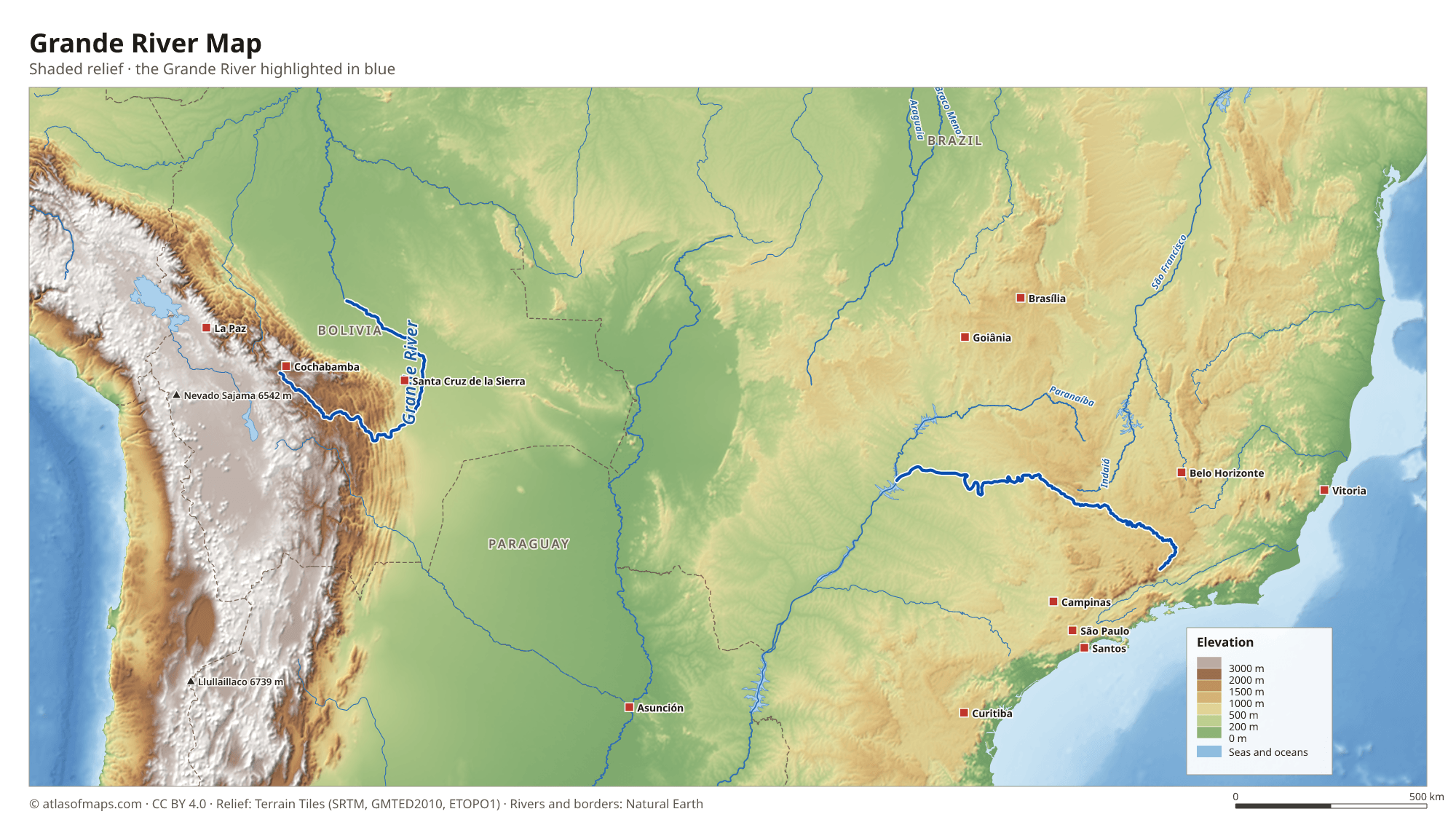Grande River Map