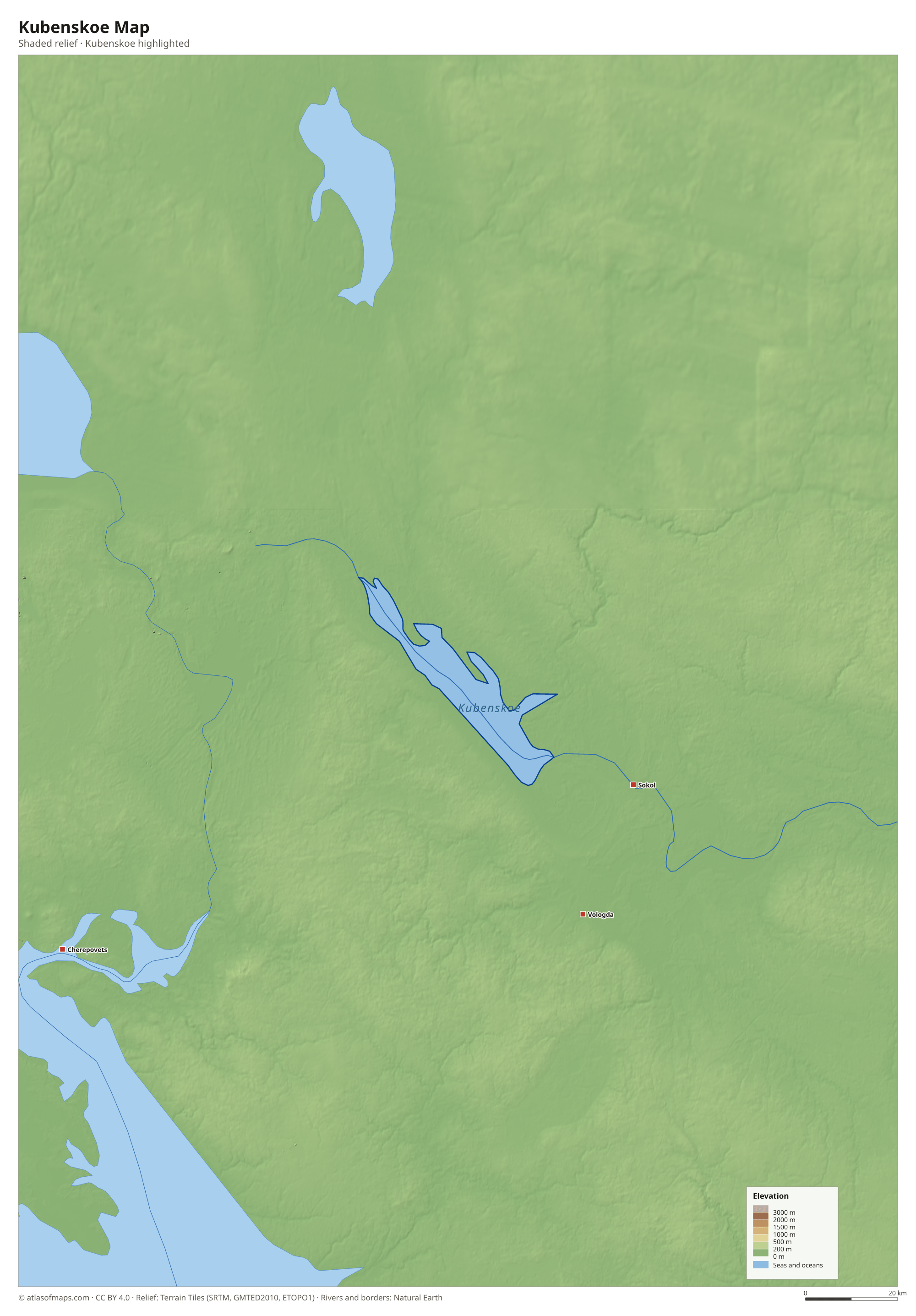 Kubenskoe Map