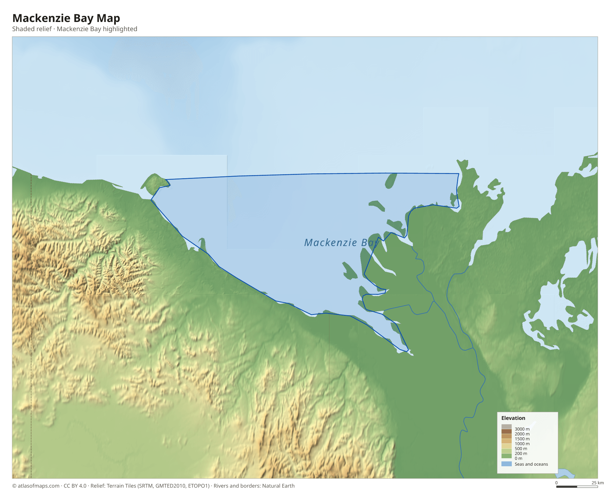 Mackenzie Bay Map