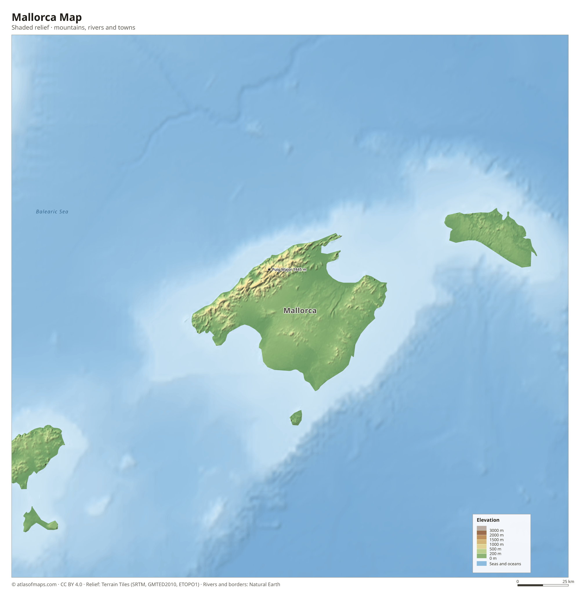 Mallorca Map