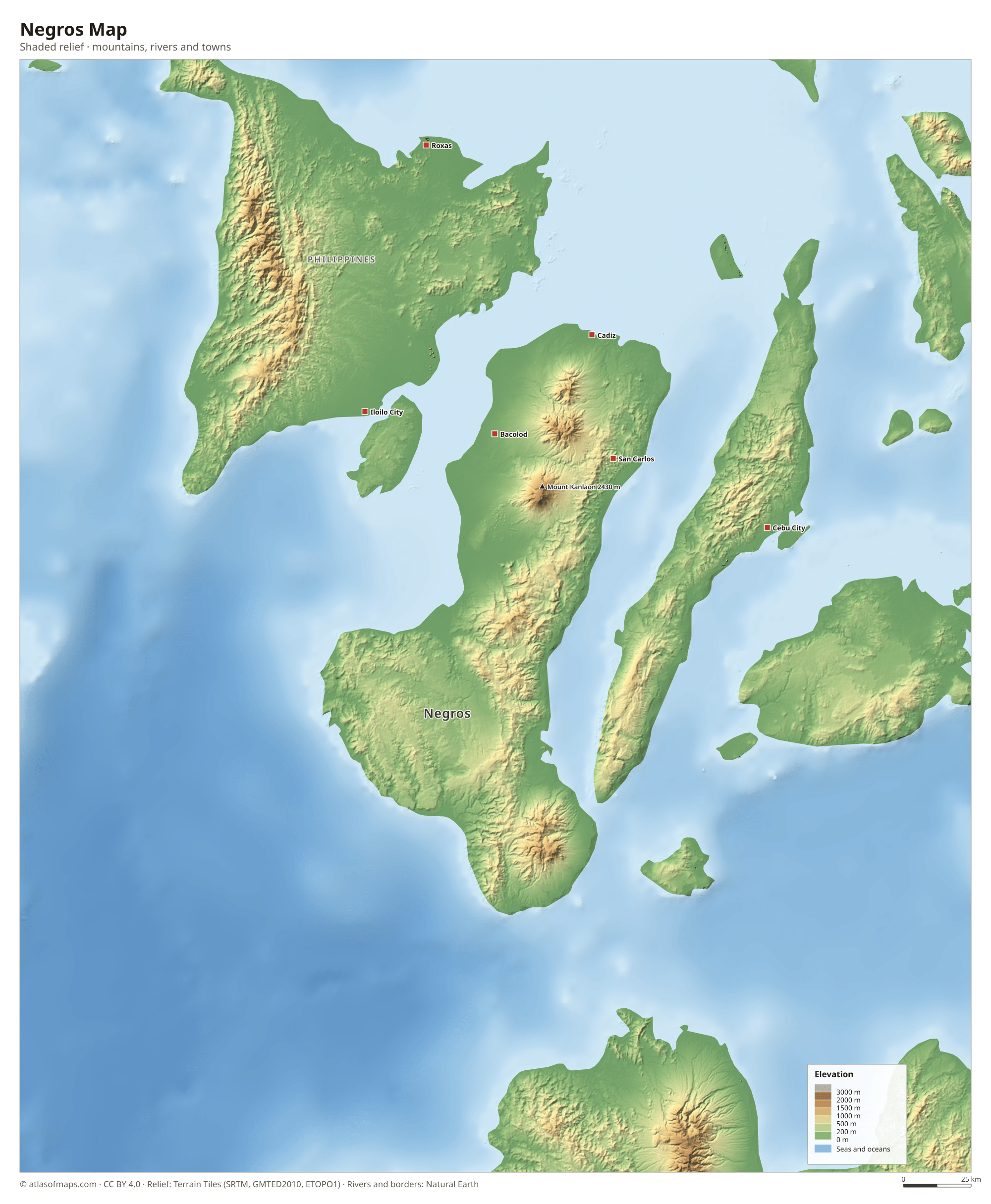 Negros Map