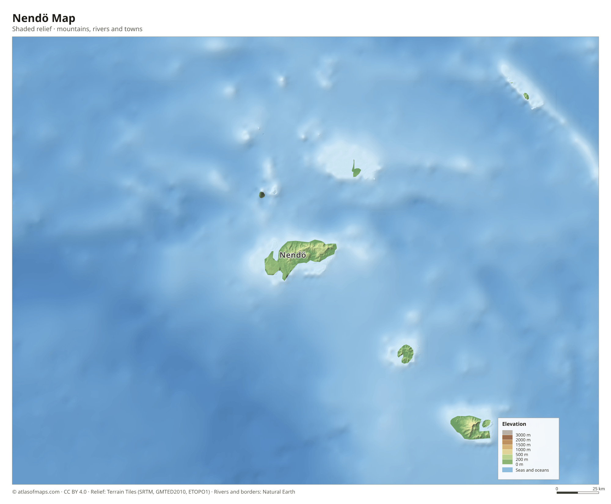 Nendö Map