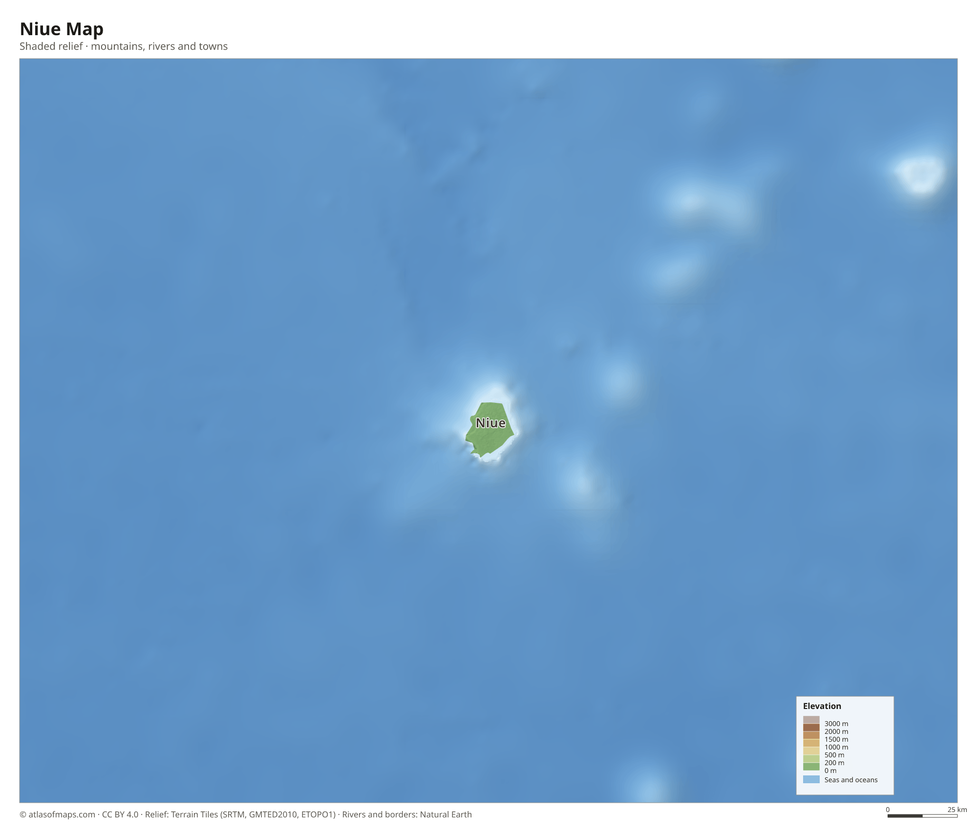 Niue Map