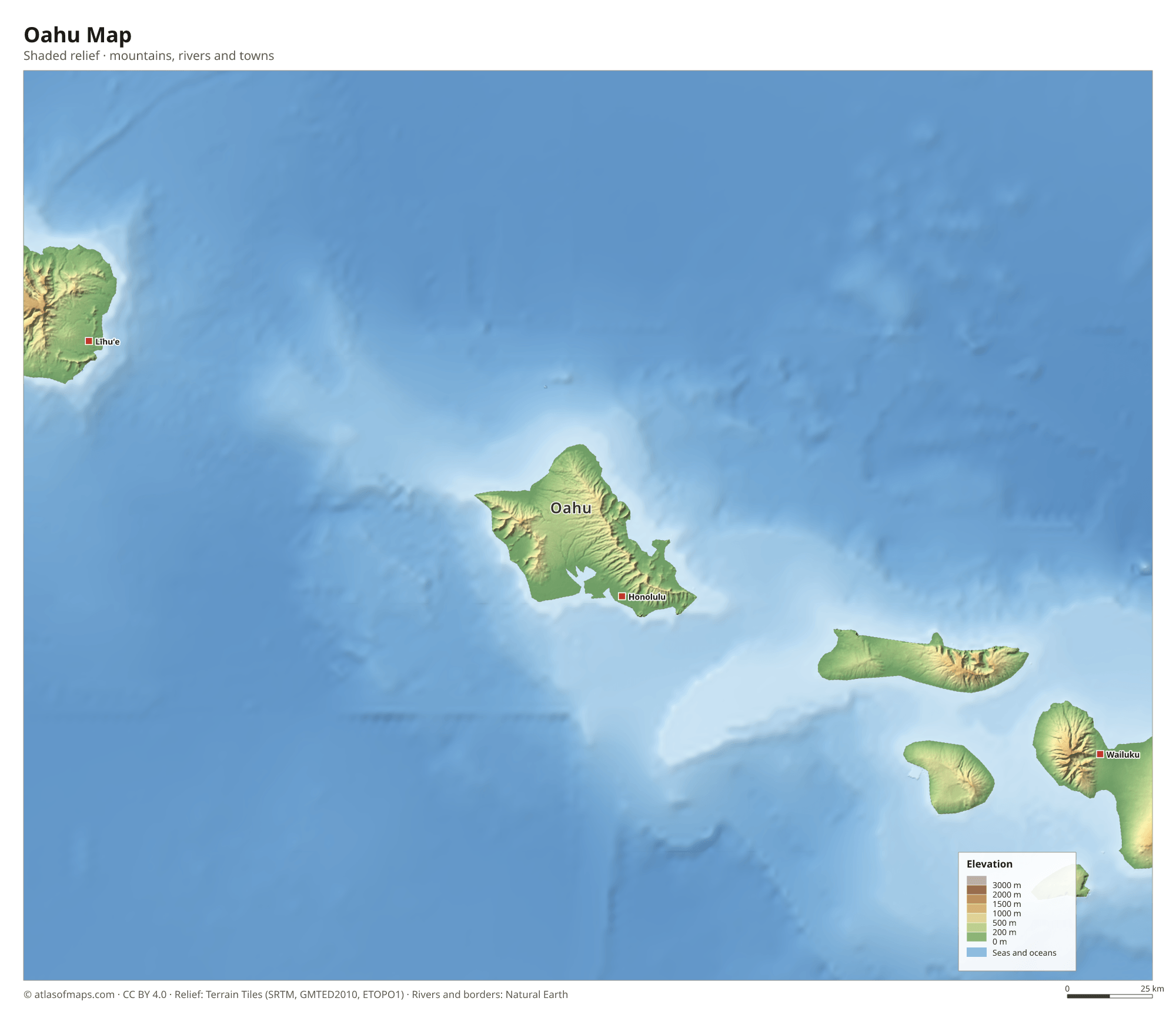 Oahu Map