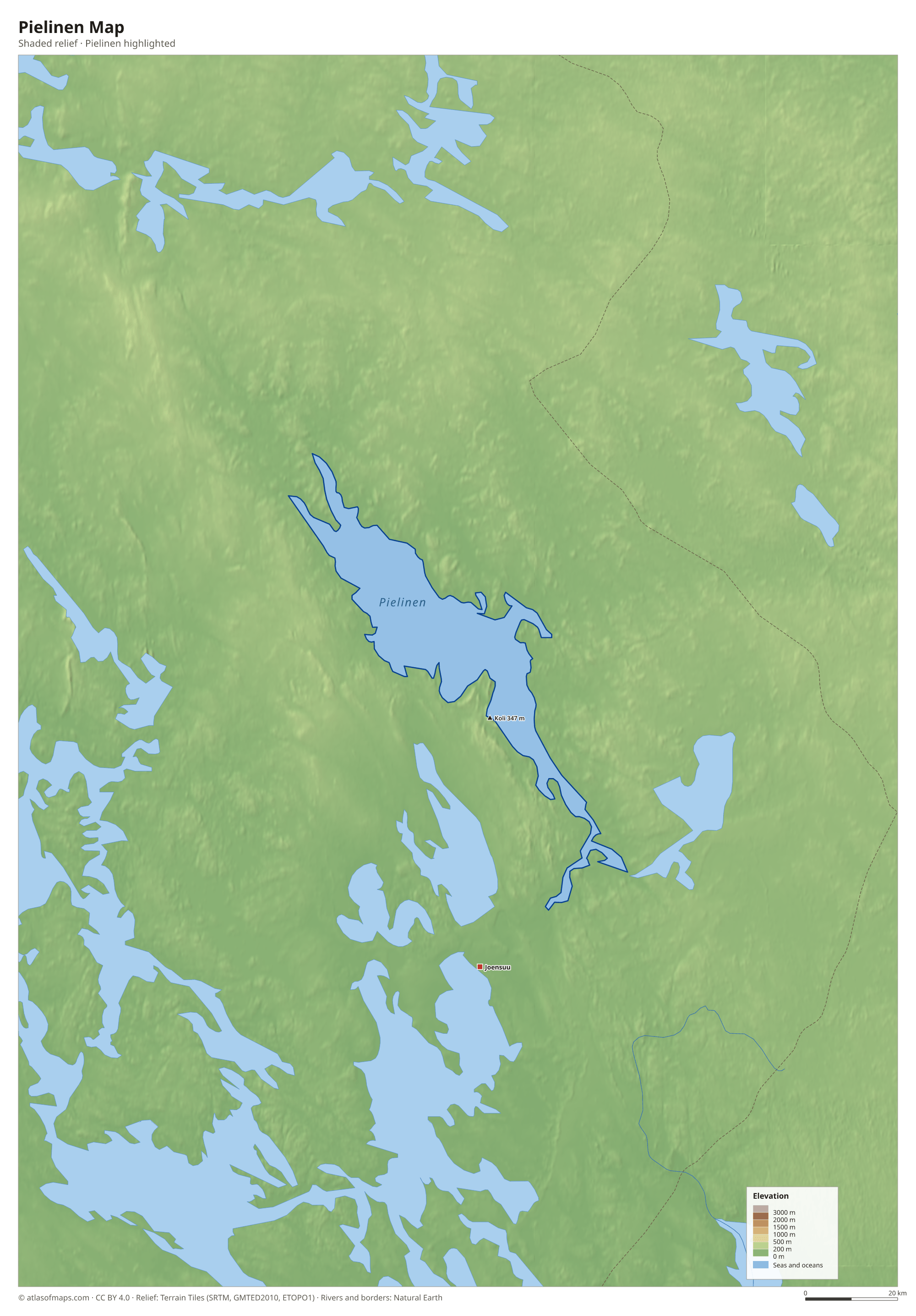 Pielinen Map