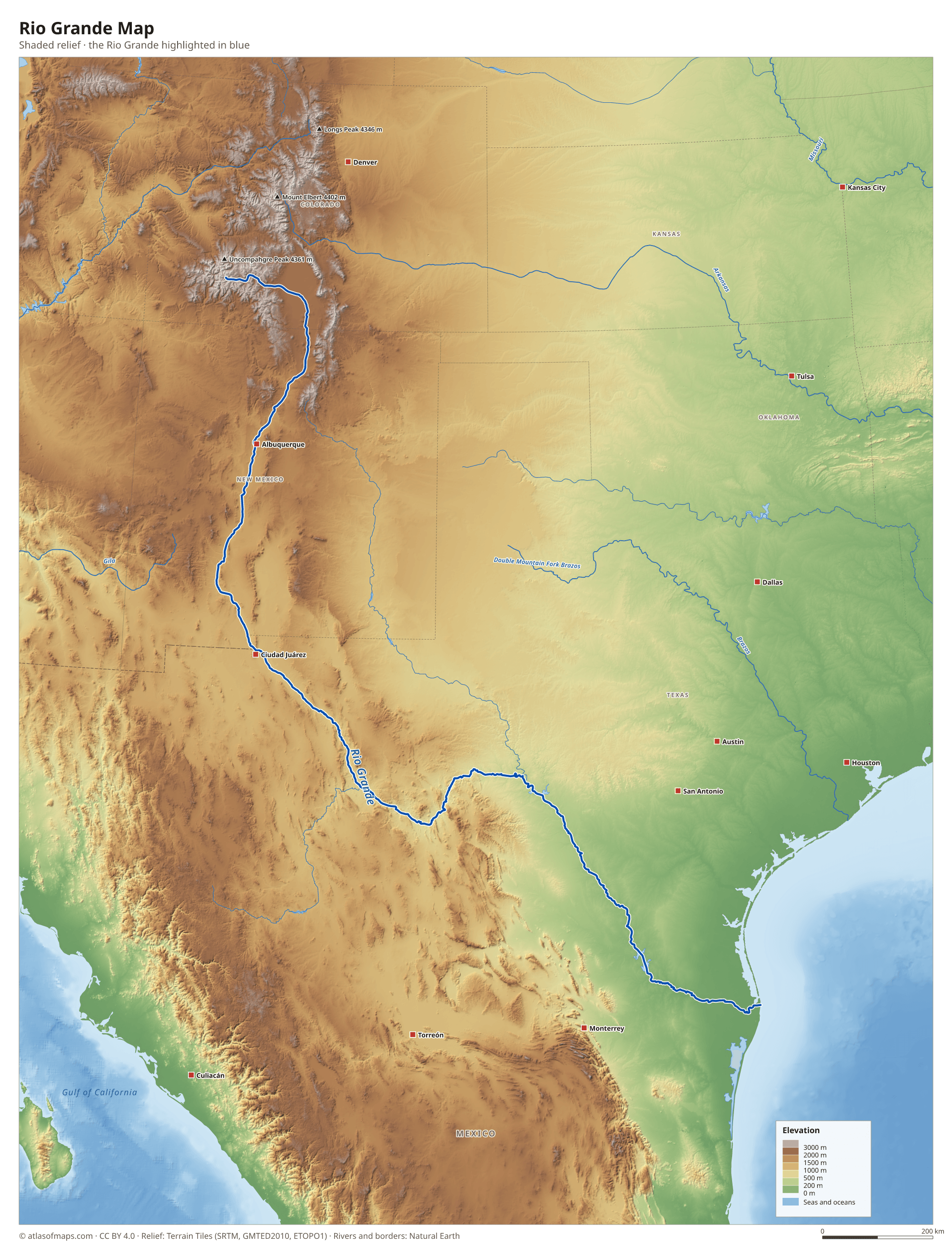Rio Grande Map