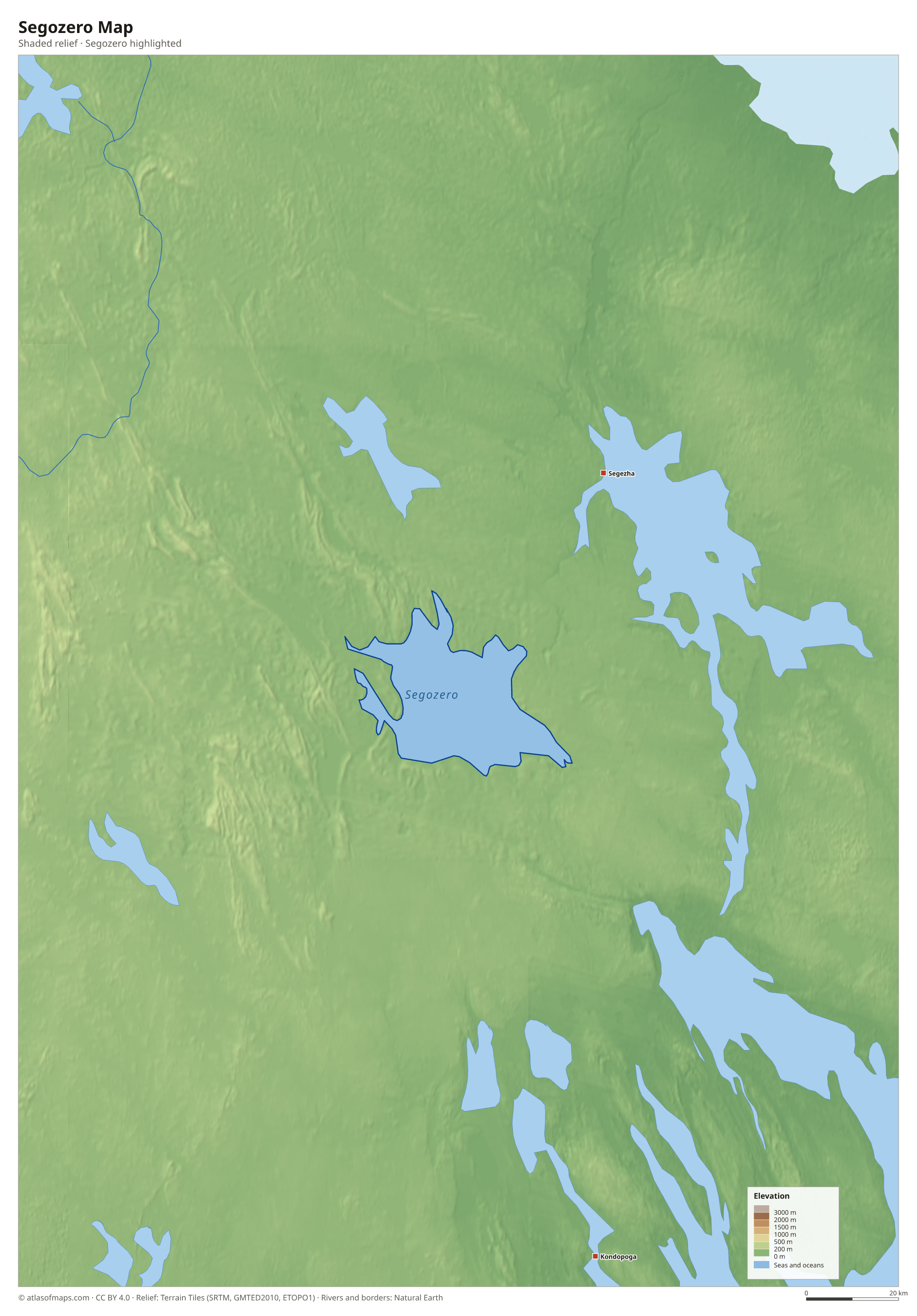 Segozero Map