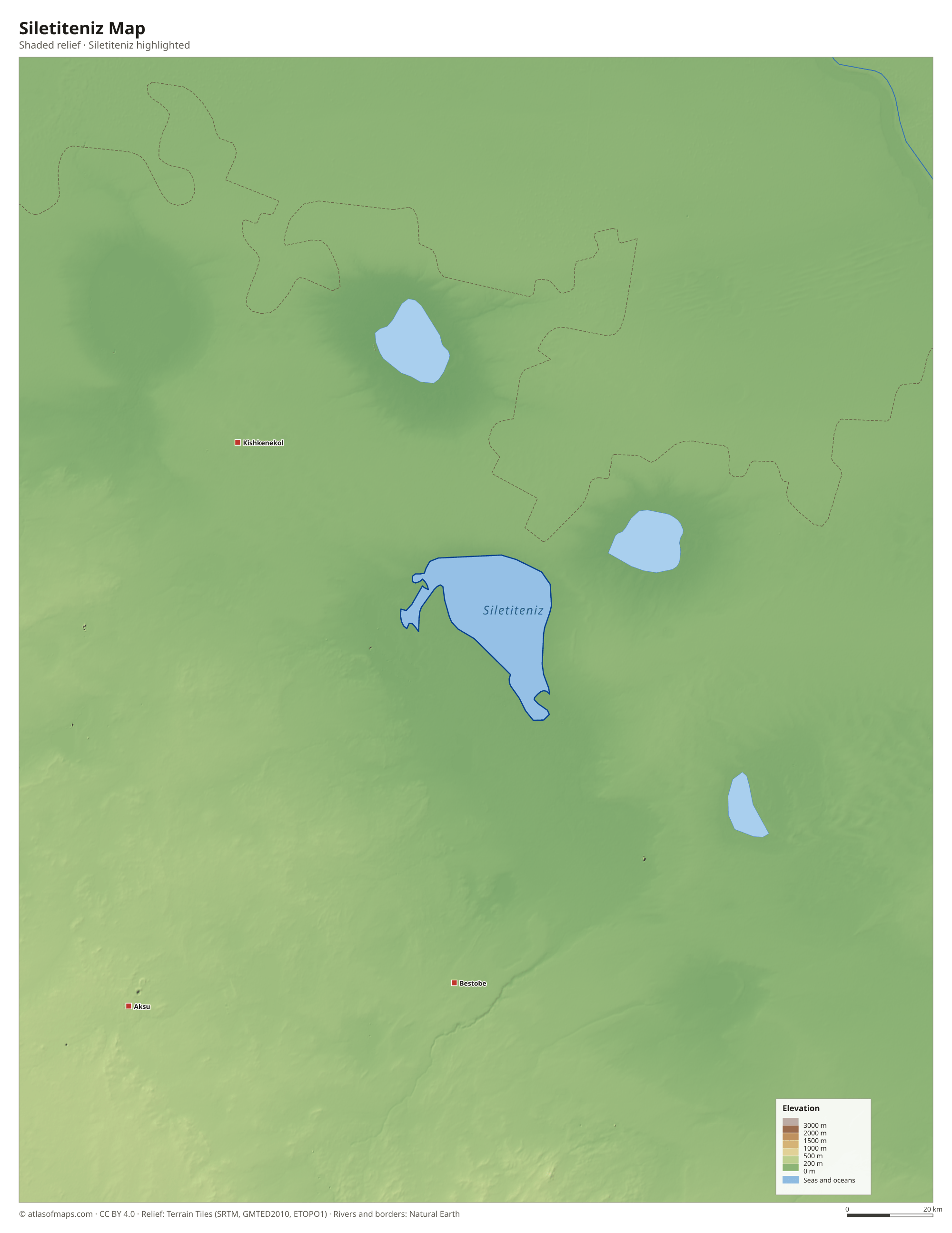 Siletiteniz Map