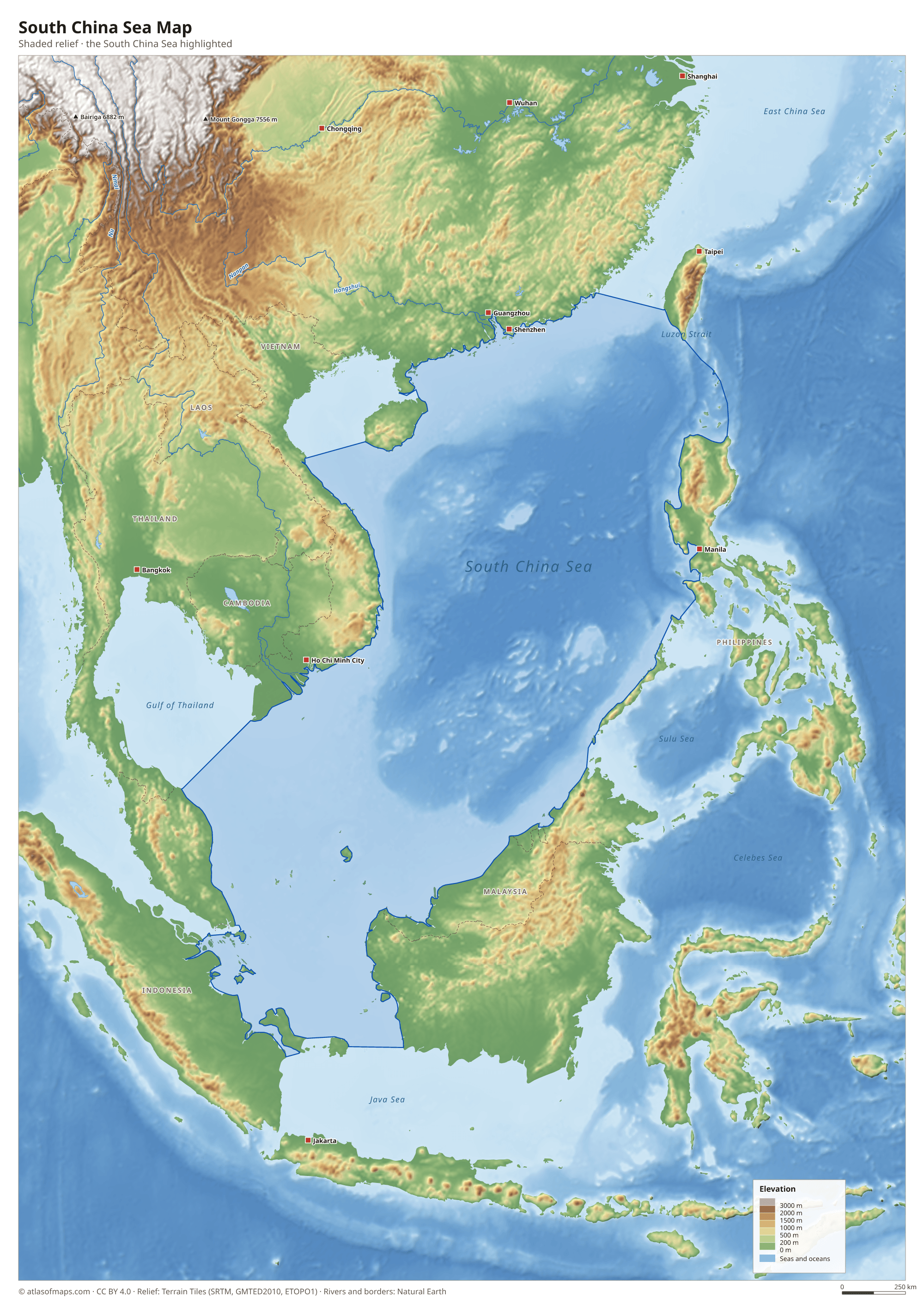 South China Sea Map