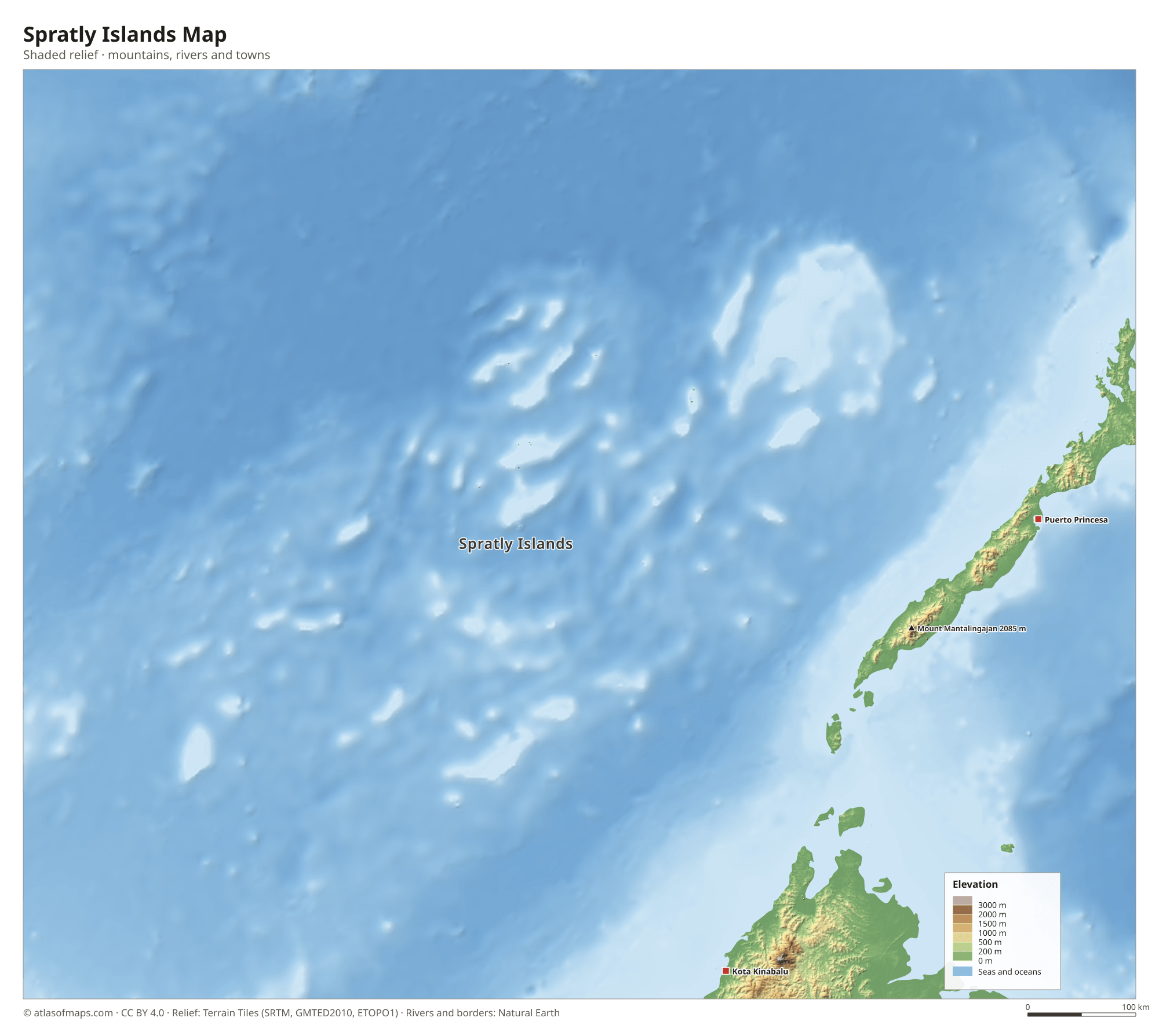 Spratly Islands Map
