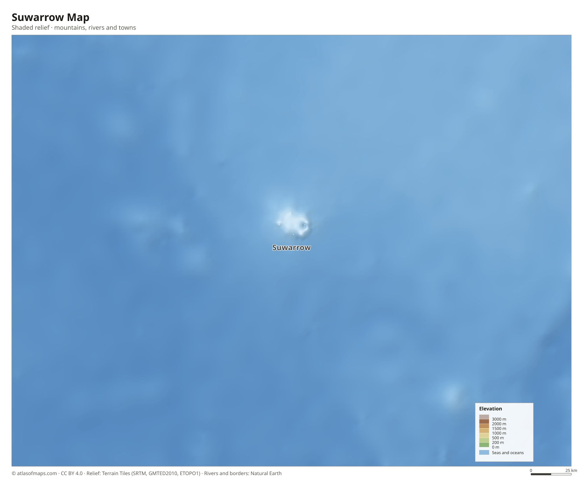 Suwarrow Map