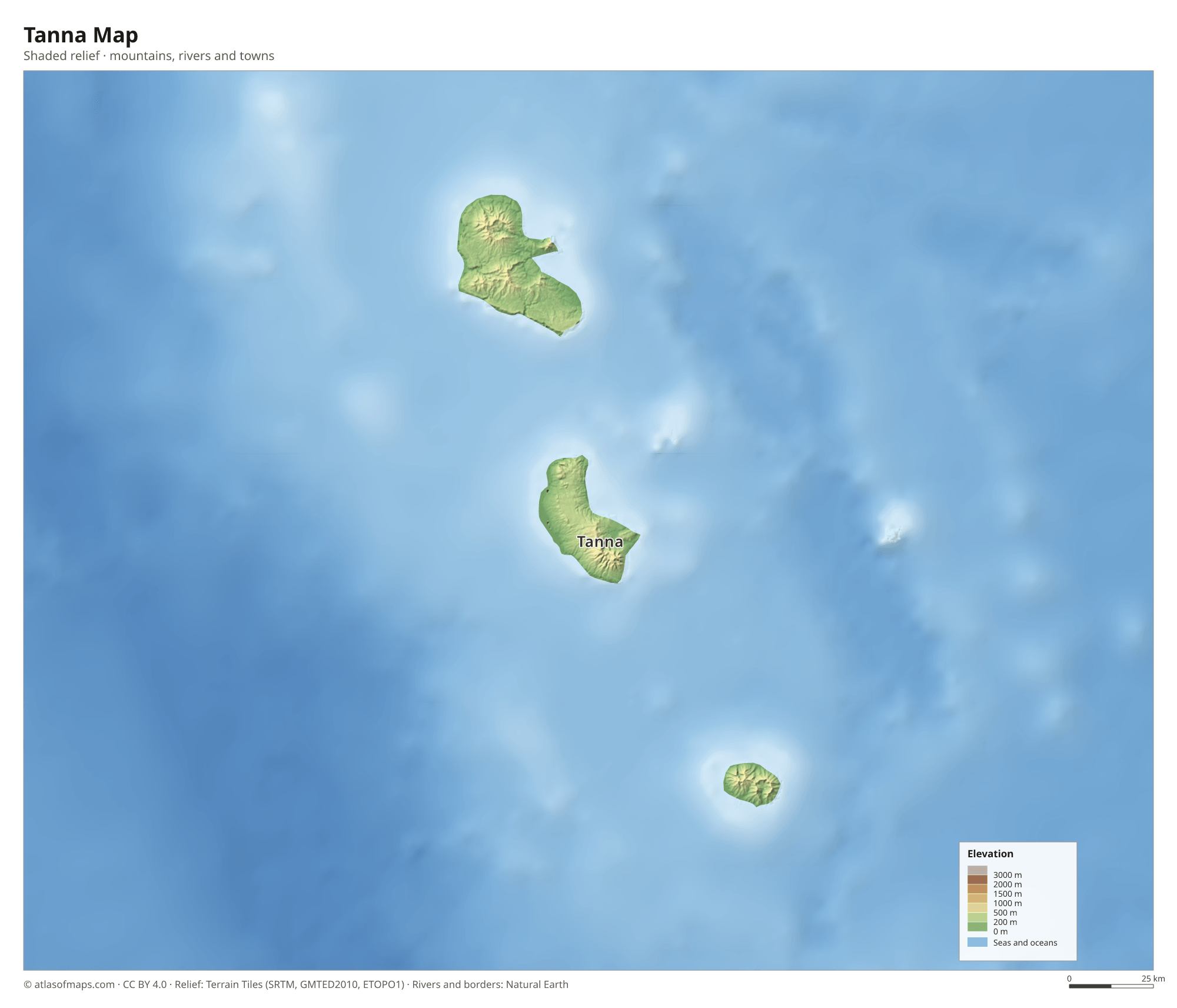 Tanna Map