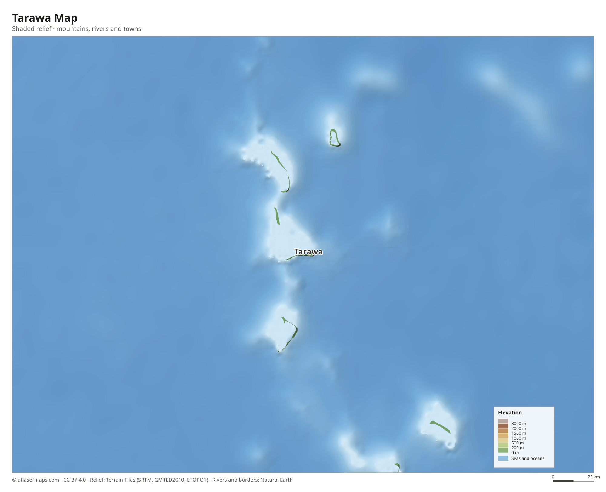 Tarawa Map