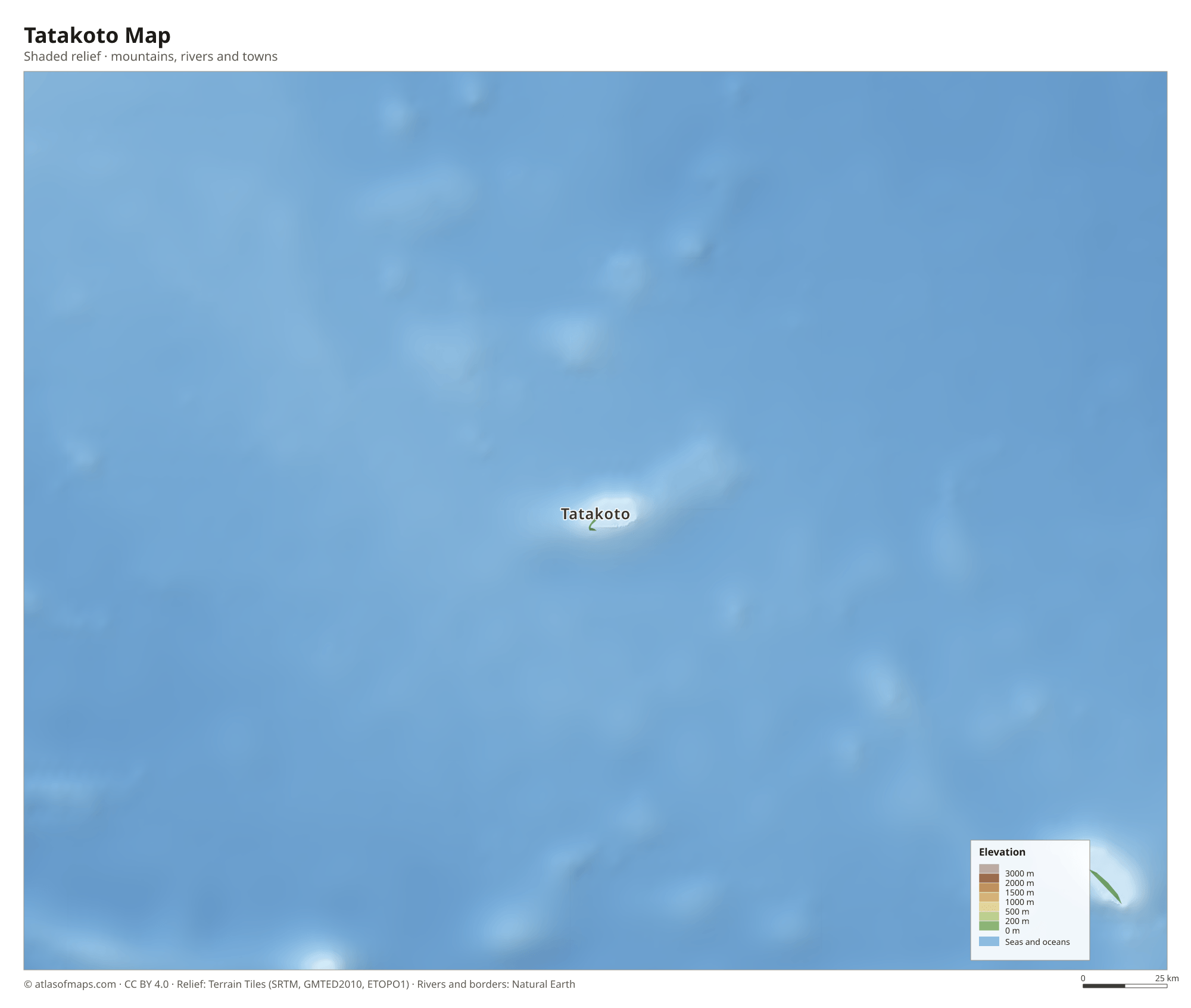 Tatakoto Map