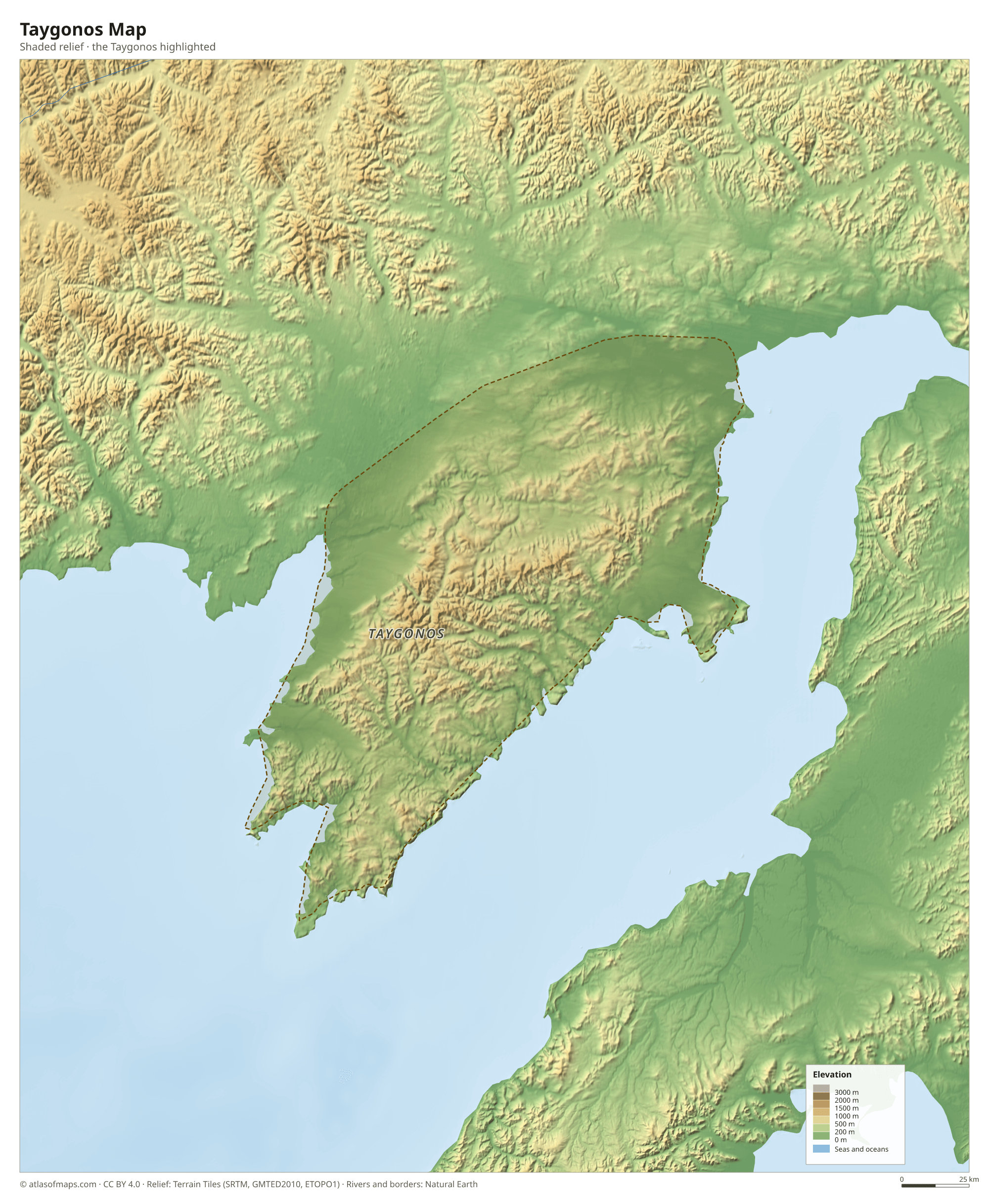 Taygonos Map