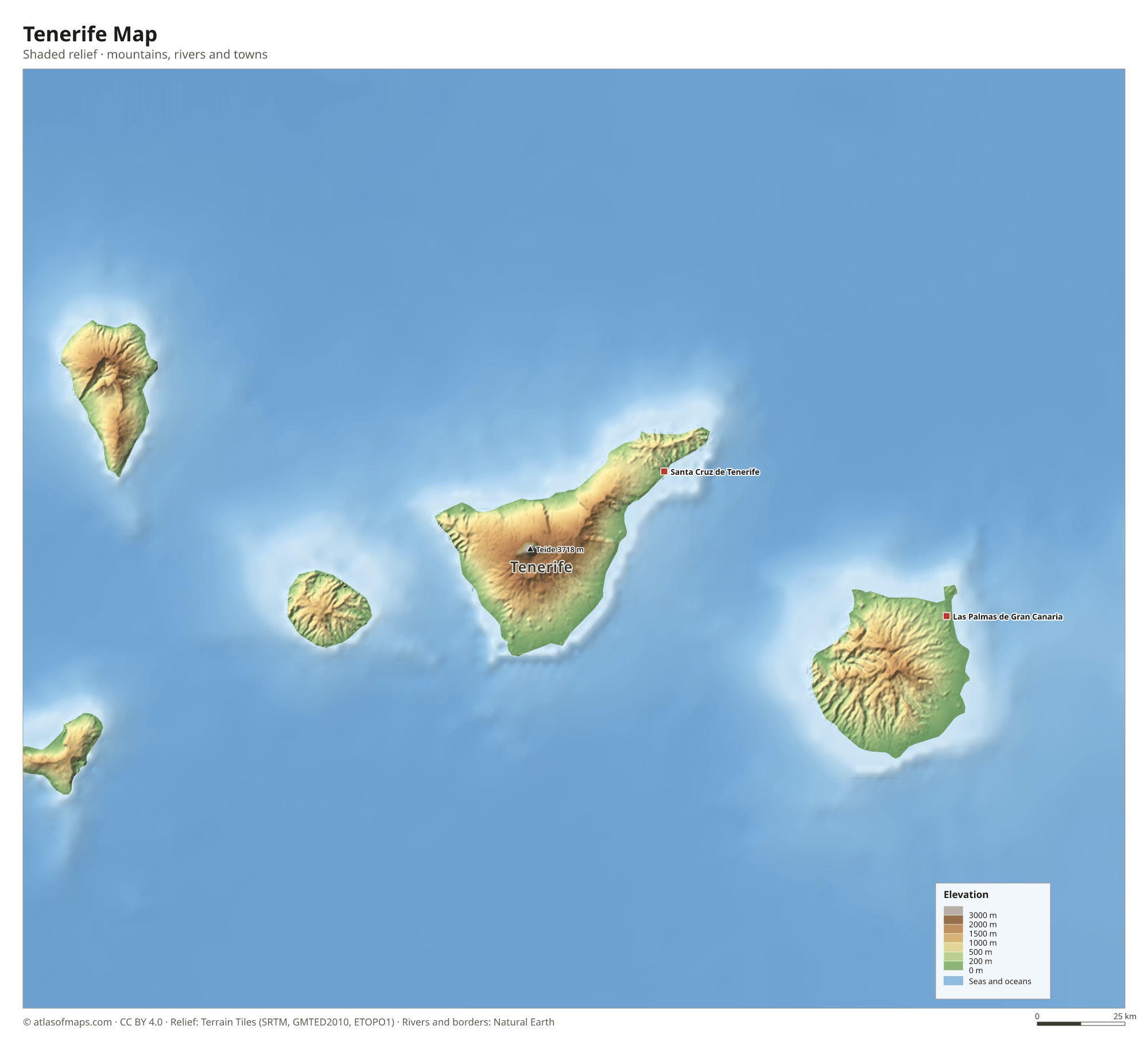 Tenerife Map