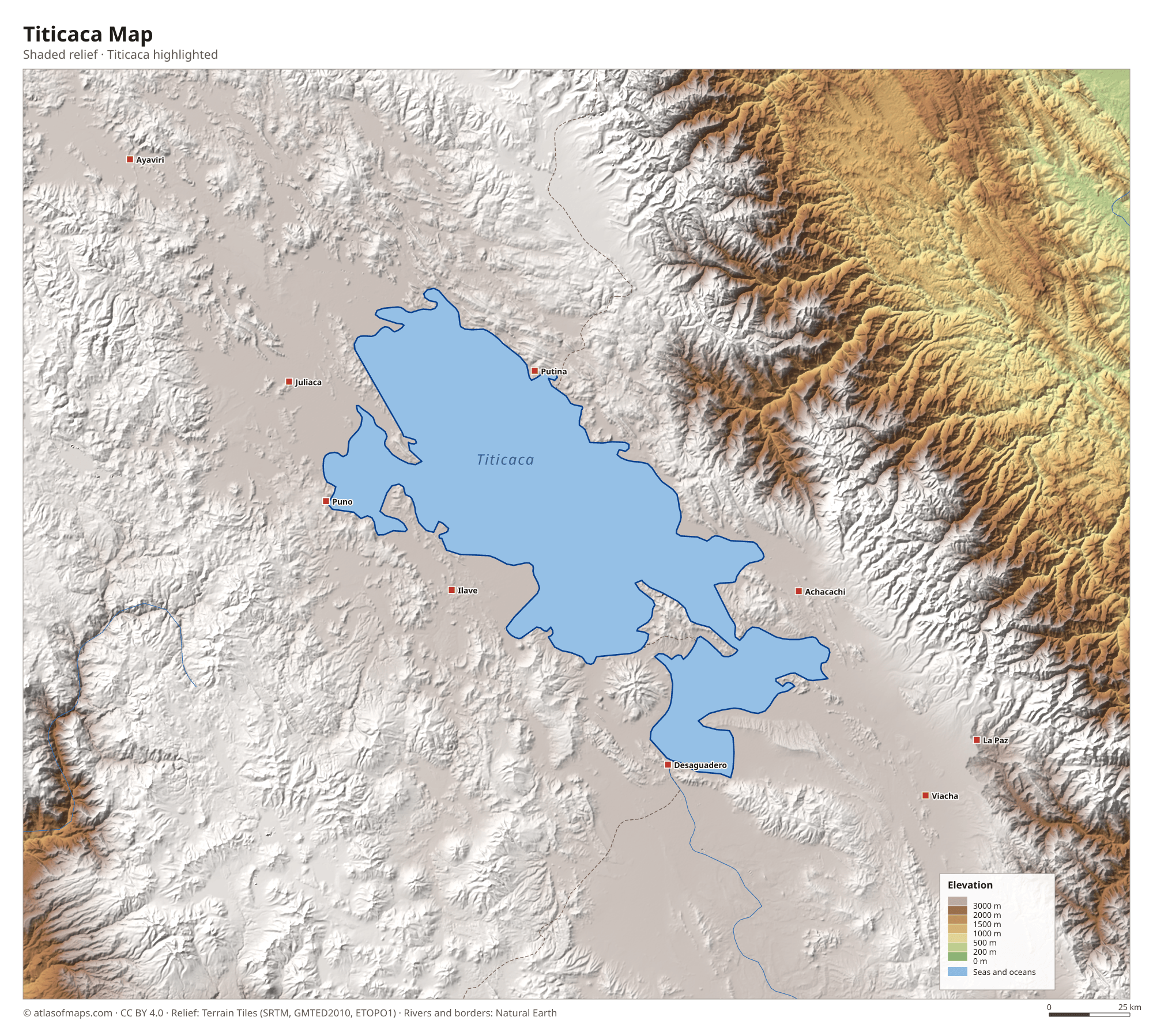 Titicaca Map