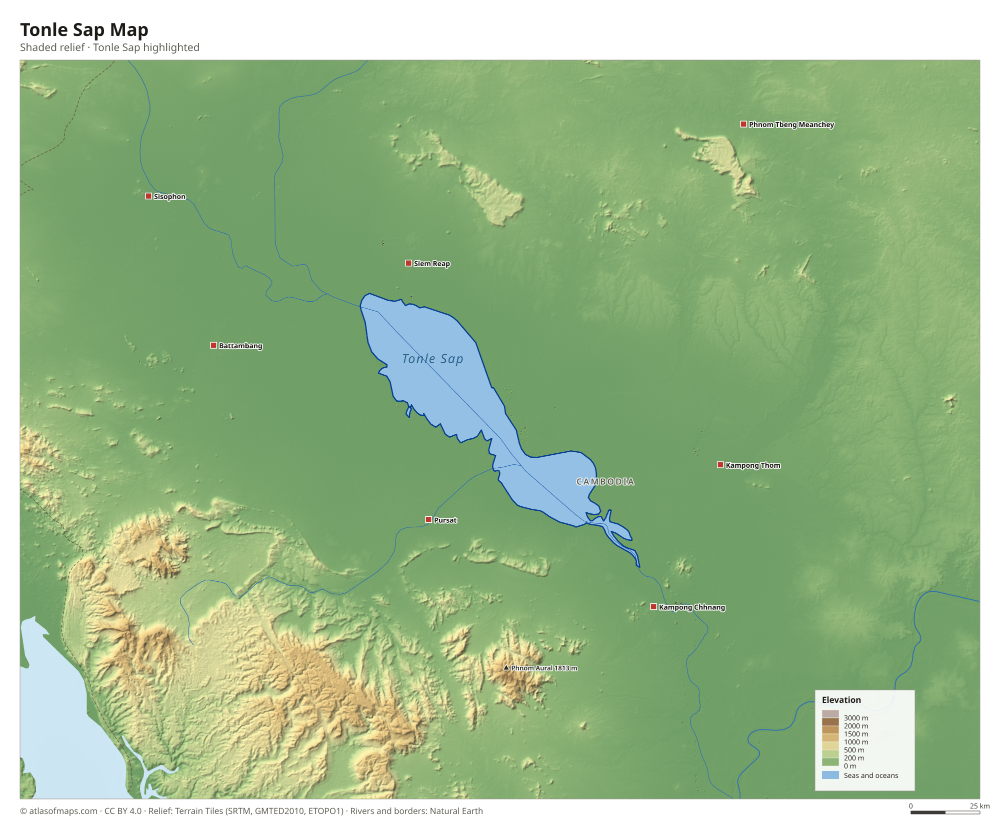Tonle Sap Map