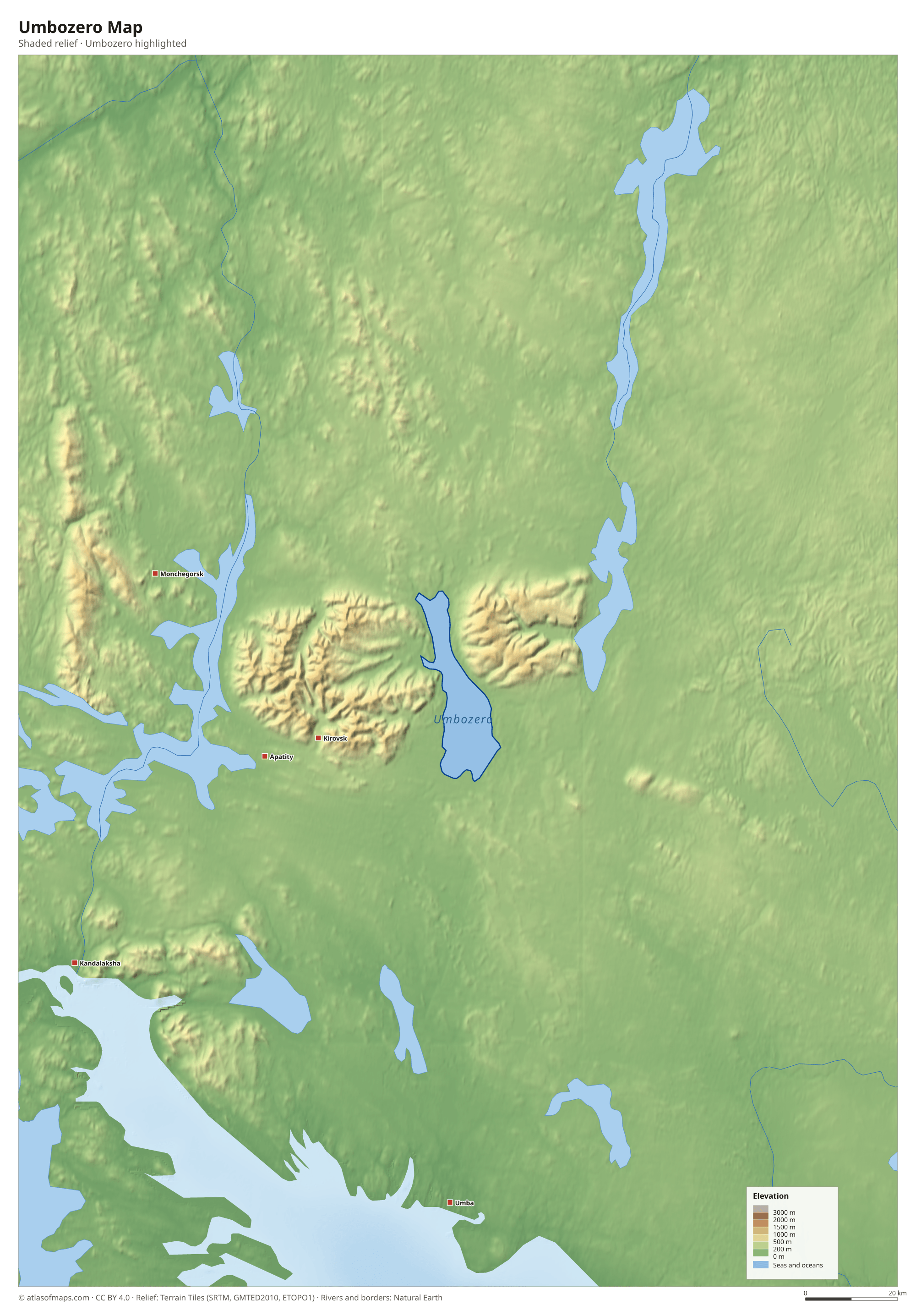 Umbozero Map