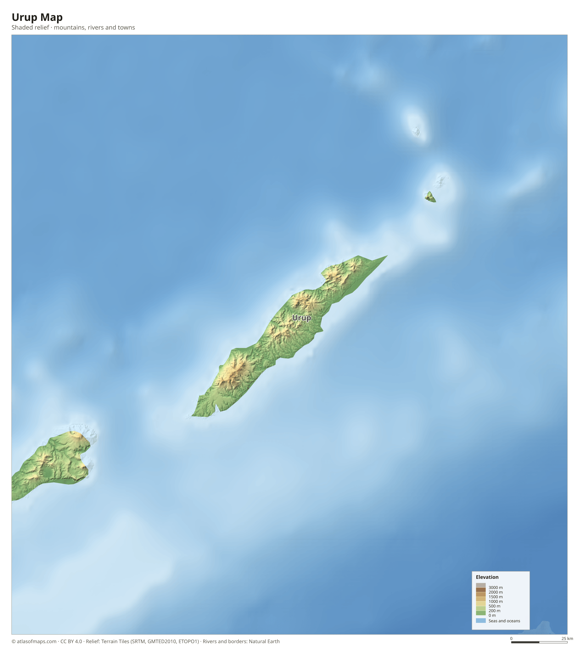 Urup Map