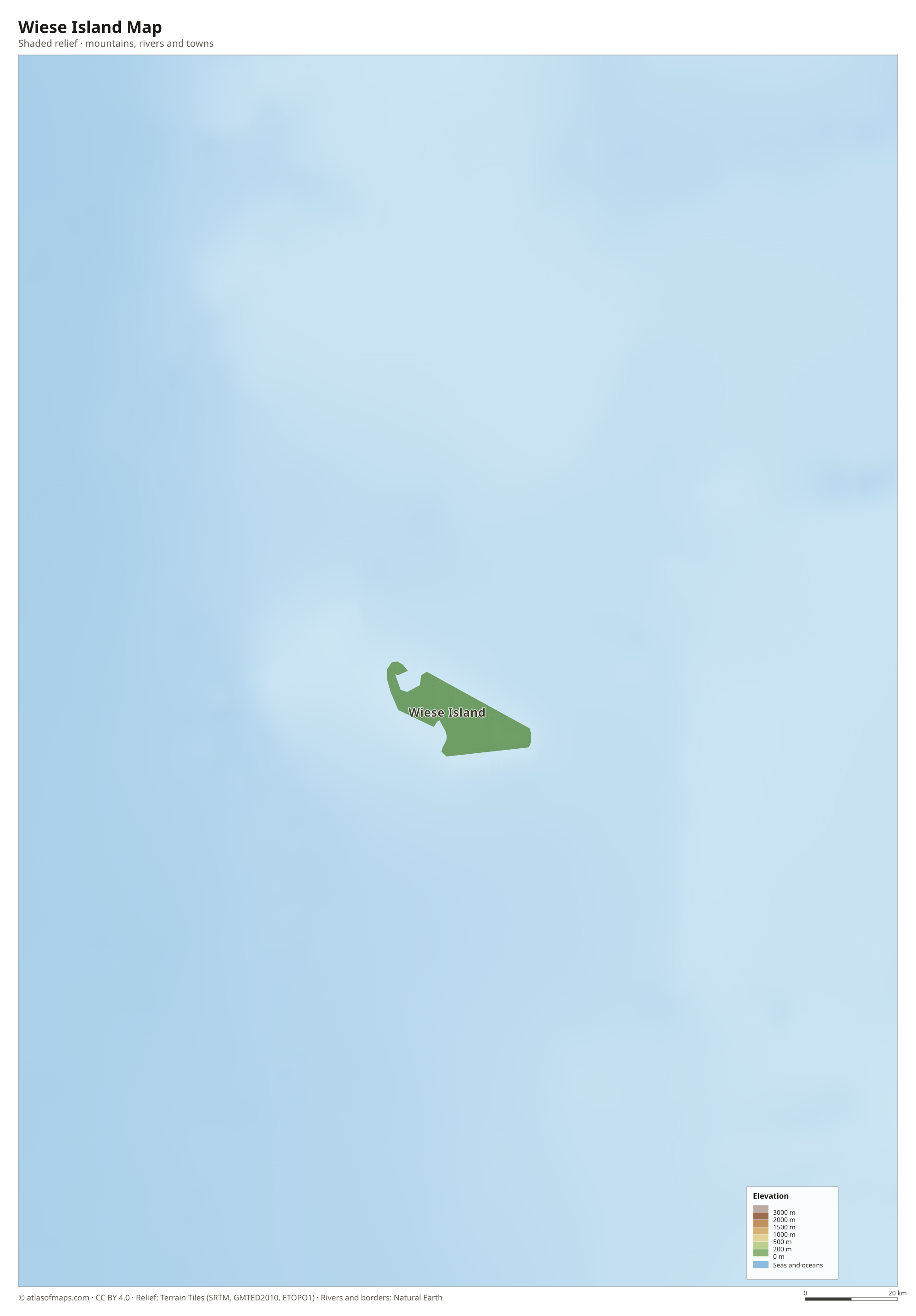 Wiese Island Map