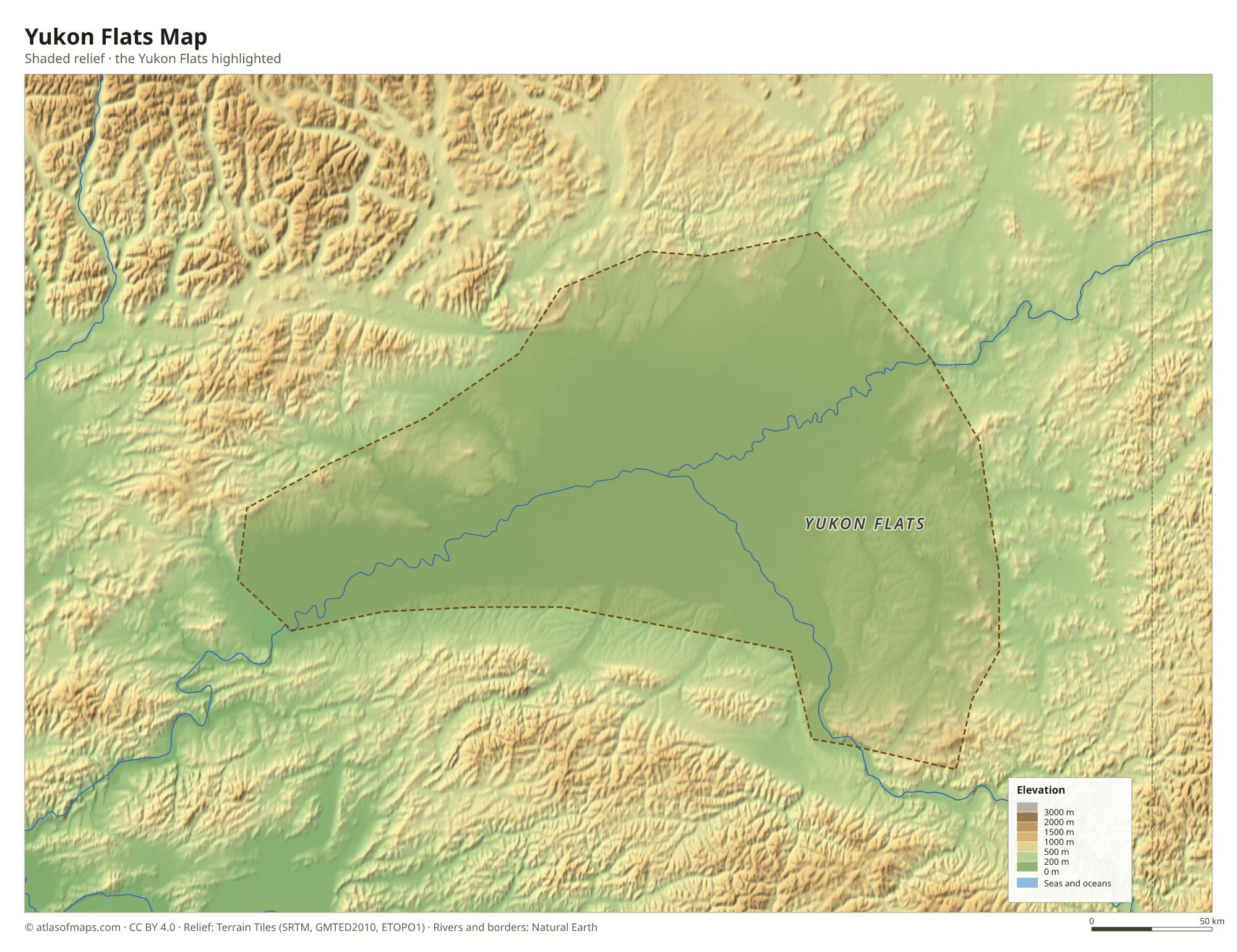 Yukon Flats Map